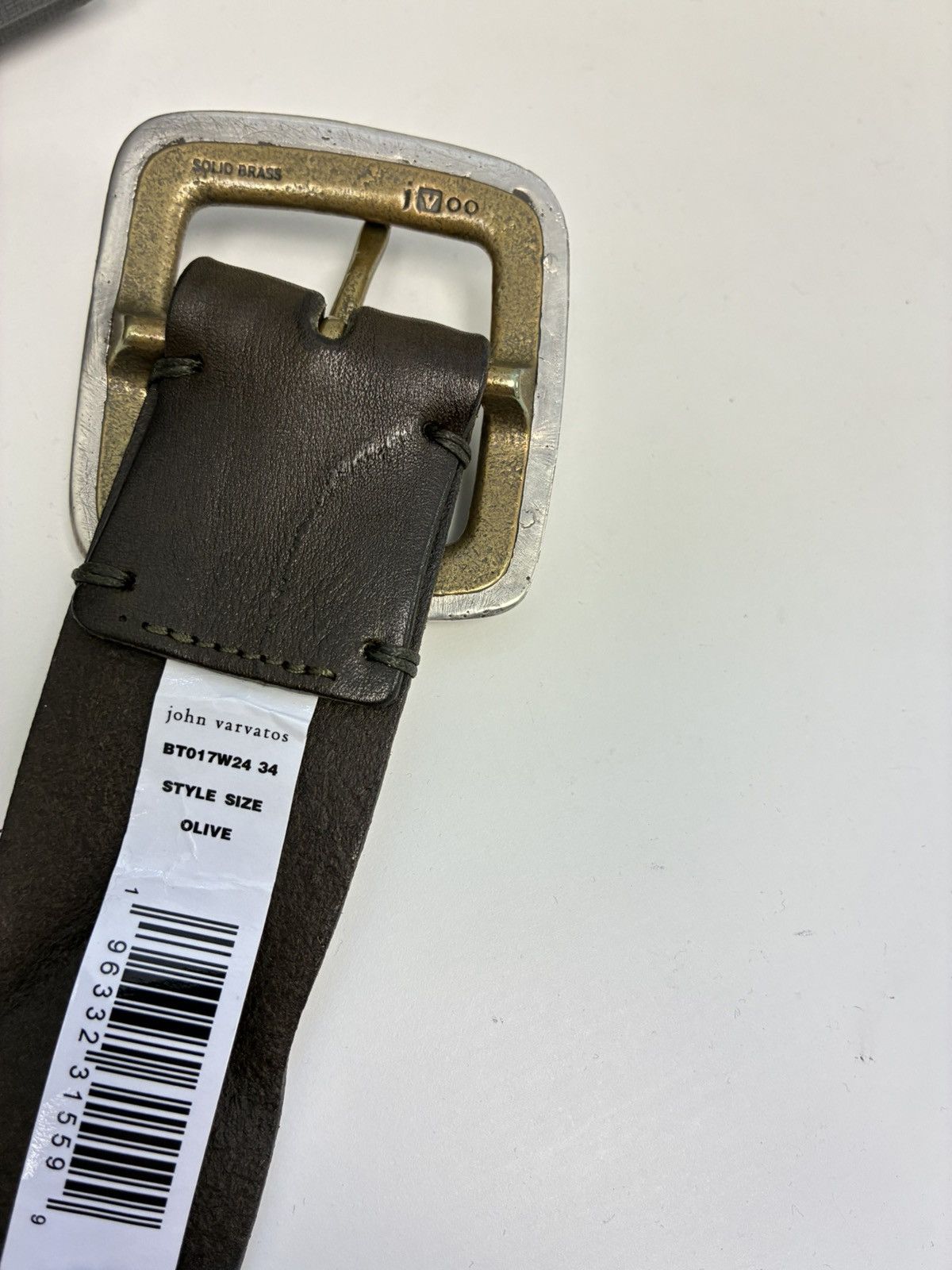 John Varvatos Doyer Studded Belt 34 Size 34 - 6 Thumbnail