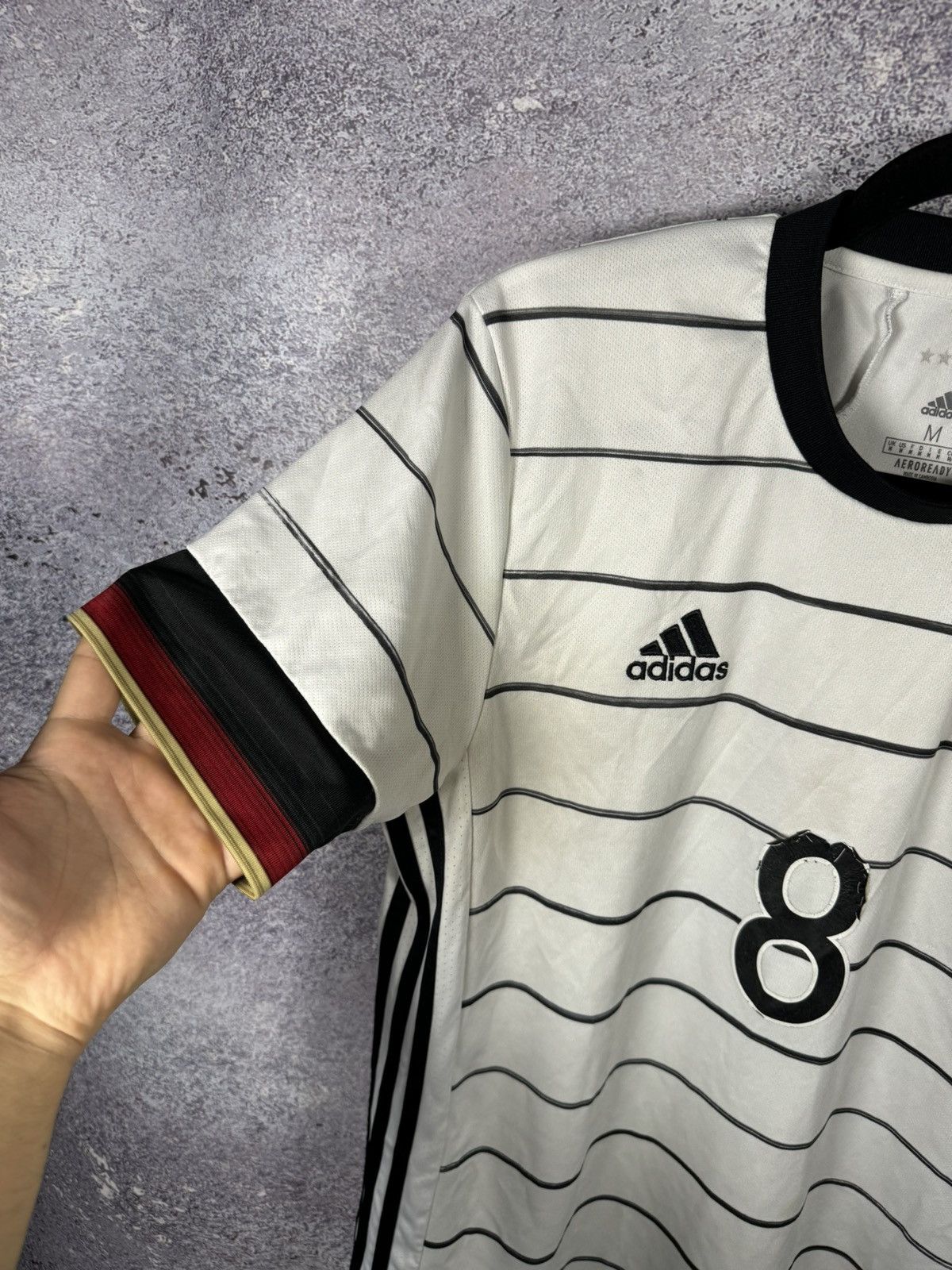 Adidas × Vintage KROOS Vintage Germany National Team 2020 Adidas Jersey M sz Size US M / EU 48-50 / 2 - 7 Thumbnail