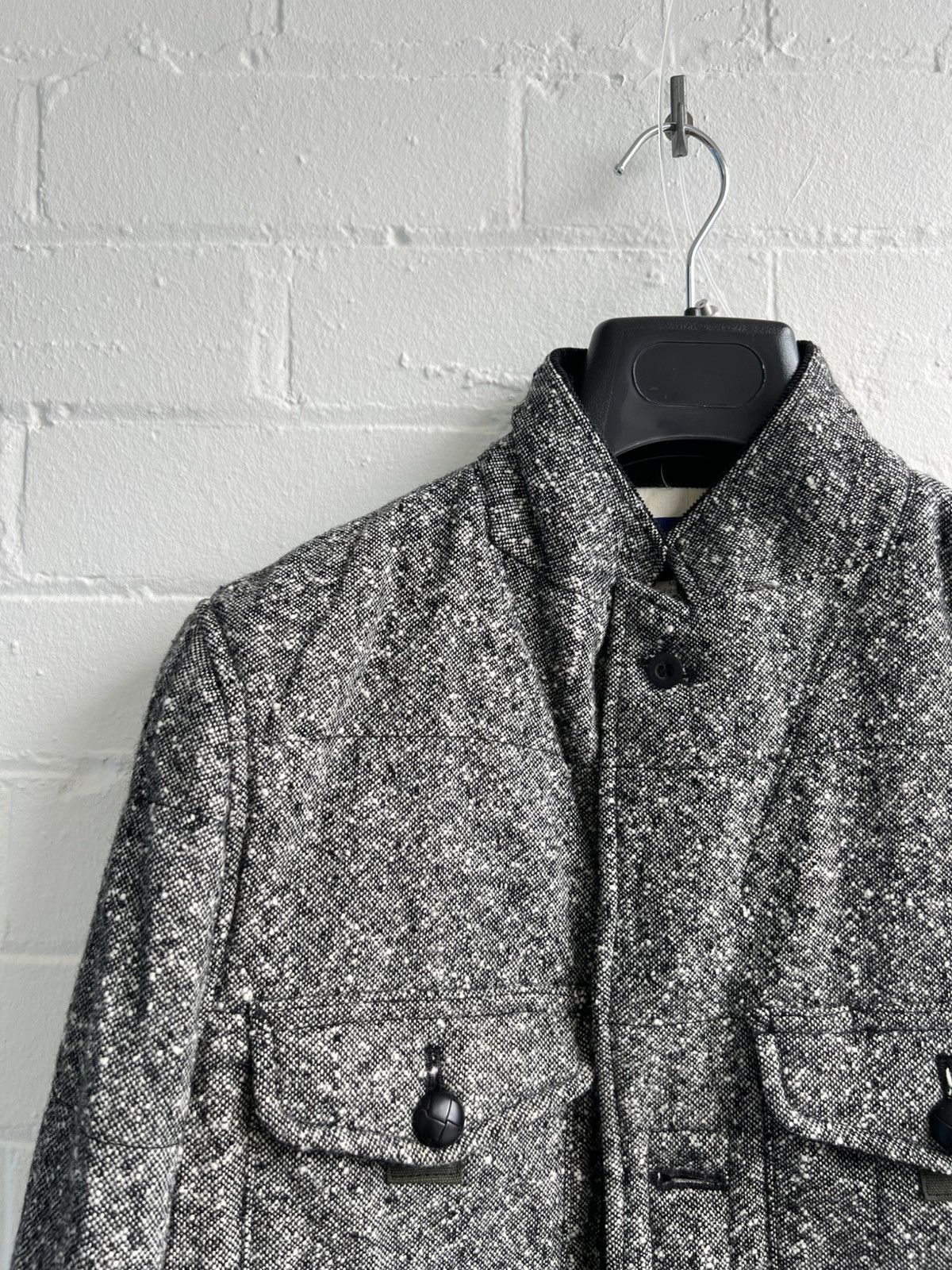 Junya Watanabe Junya watanabe black white grey padded tweed jkt Size US M / EU 48-50 / 2 - 2 Thumbnail