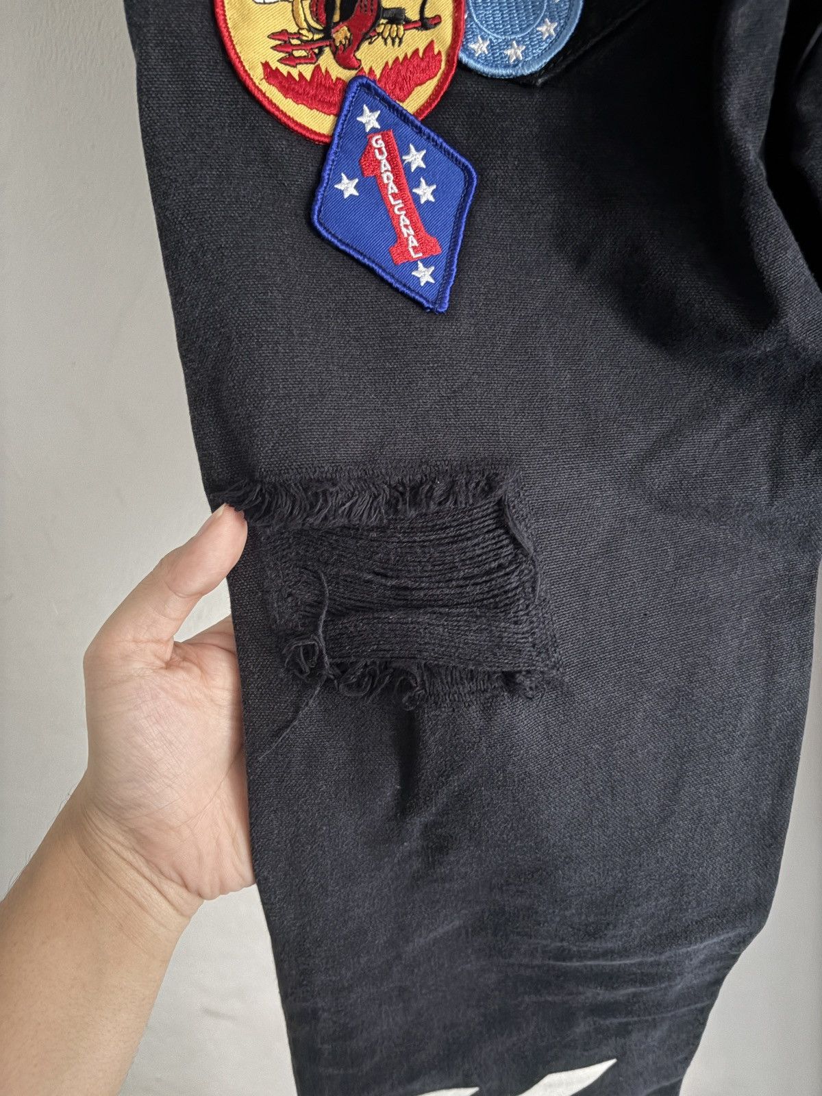 Off-White OFF WHITE PATCH RIPPED SS15 RARE Size US 29 - 7 Thumbnail