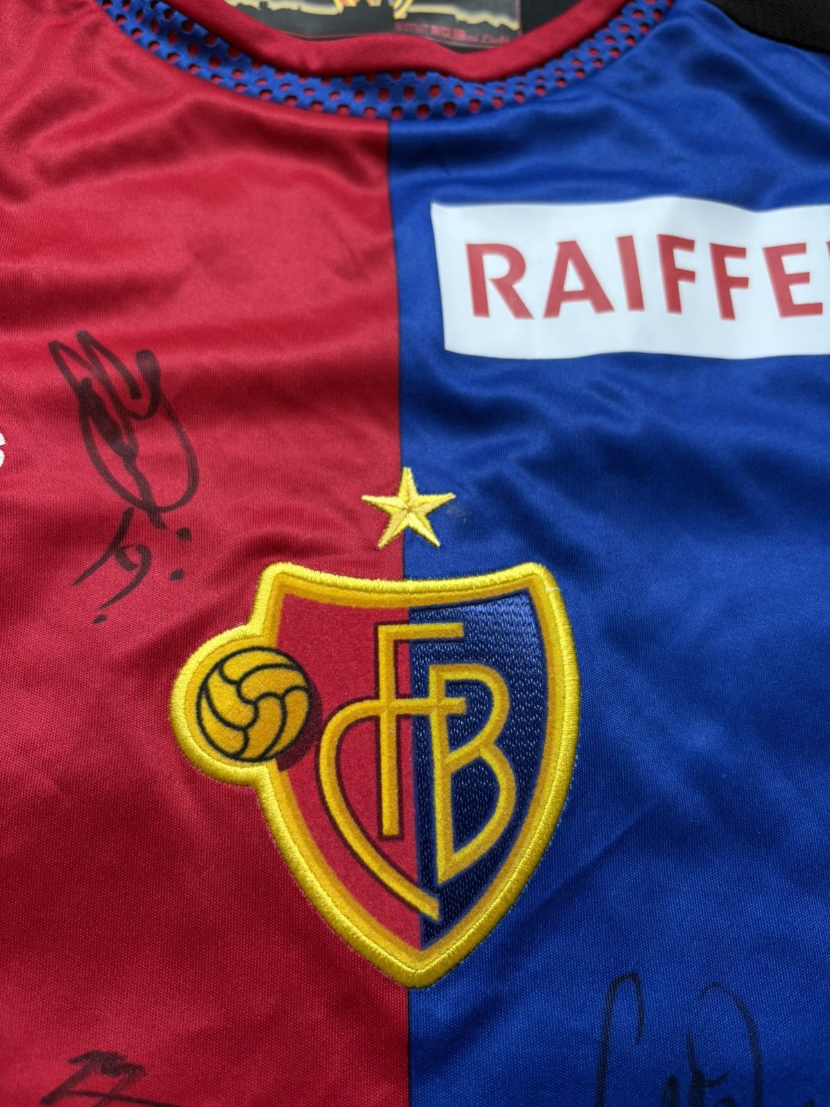 Adidas FC Basel 2015 Player Issue #36 Embolo Soccer Jersey
