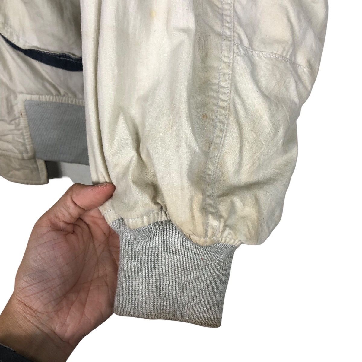 Japanese Brand 📌Mike Birnies Reversible Bomber Jacket Big Logo Issey Miyake Size US M / EU 48-50 / 2 - 20 Thumbnail