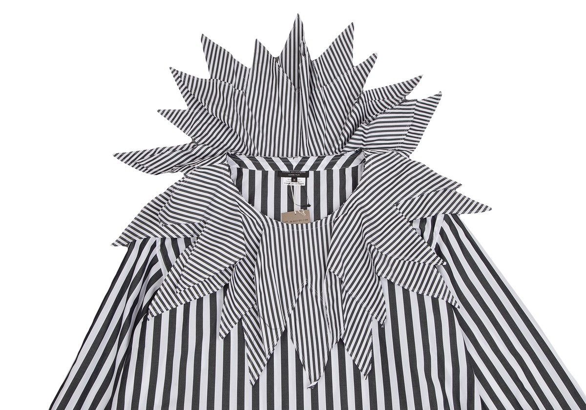Comme des Garcons × Comme des Garcons Homme Plus Comme des Garcons Homme Plus Zig Zag Collar Stripe Shirt M Size US M / EU 48-50 / 2 - 9 Thumbnail