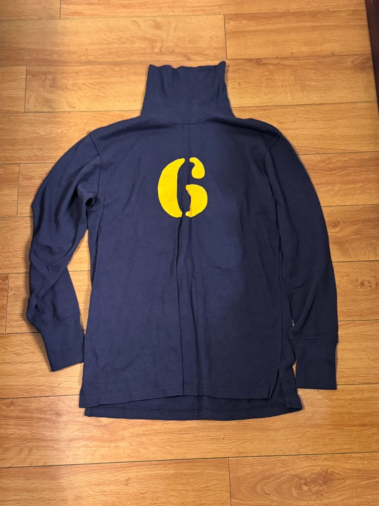 Freewheelers Vintage Navy Blue Long Sleeve T-Shirt Size US M / EU 48-50 / 2 - 1 Thumbnail