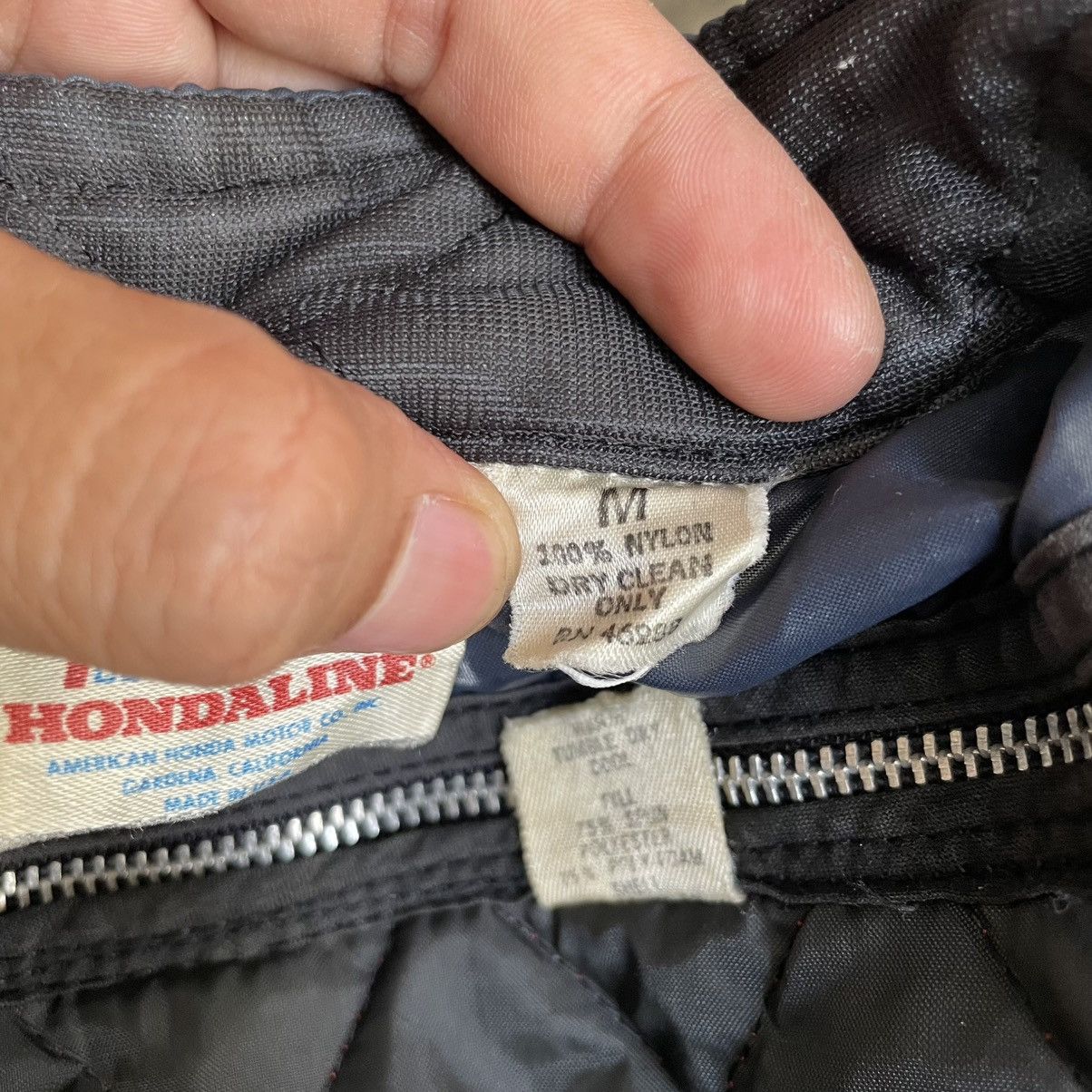 Gear for Sports × Honda × Vintage Vintage 80s Honda Motorcycle Jacket Racing Team Hondaline Size US M / EU 48-50 / 2 - 13 Thumbnail