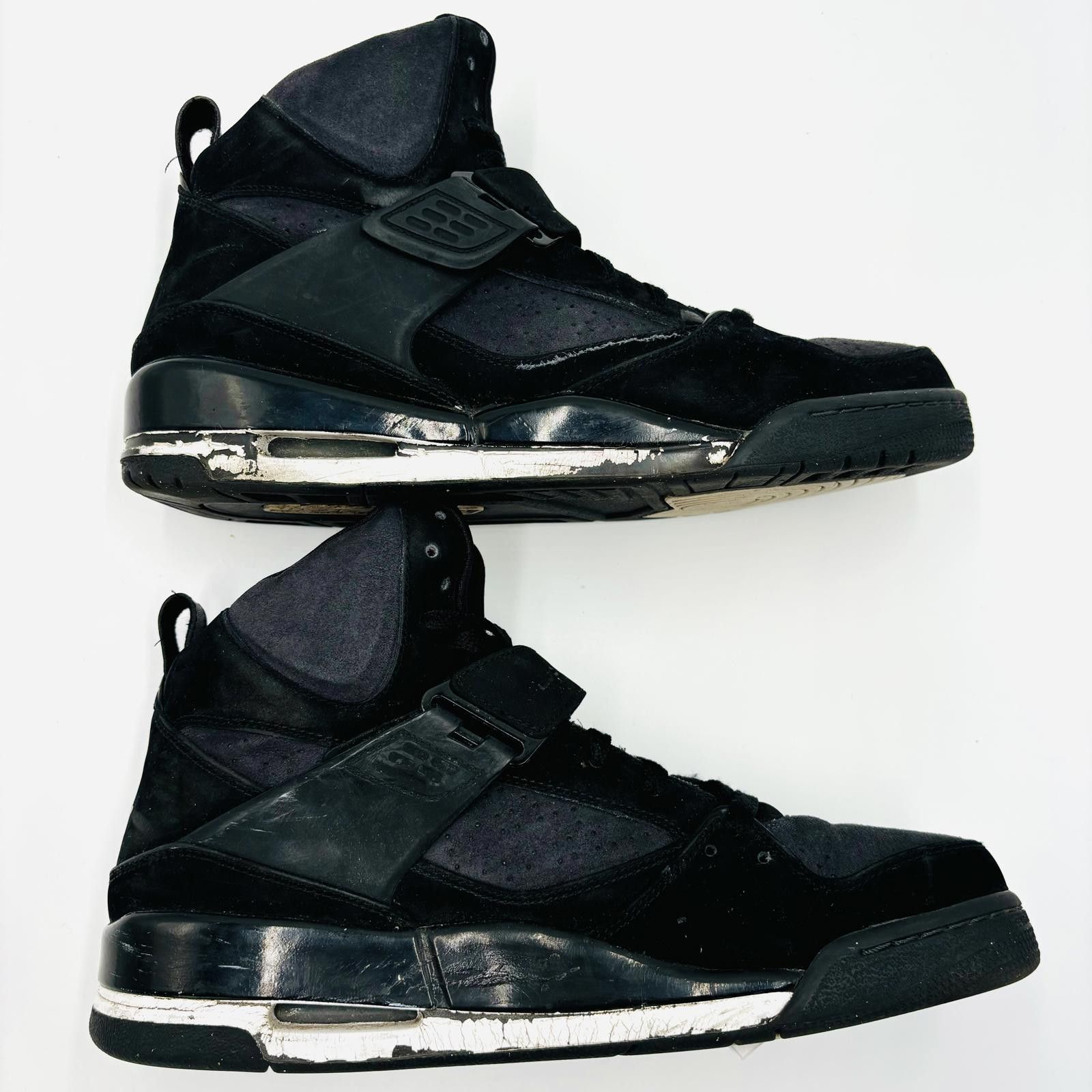 Designer Jordan Flight 45 High 'Black White' Size US 12 / EU 45 - 9 Thumbnail