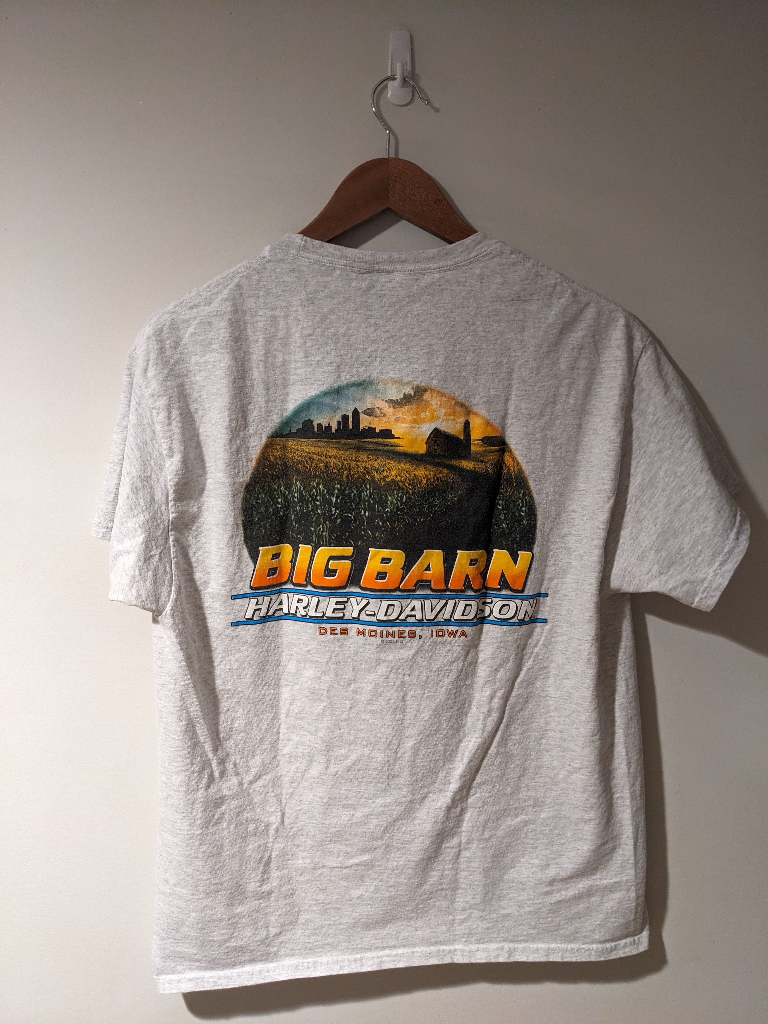 Harley Davidson × Other Harley Davidson Motorcycle Legendary Iowa Gray Large T-Shirt Size US L / EU 52-54 / 3 - 6 Thumbnail