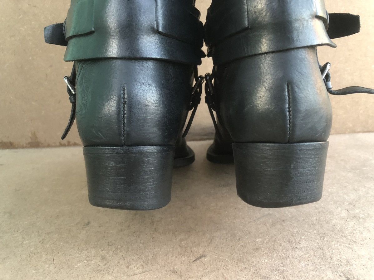 Ralph Lauren Ralph Lauren Black Purple Label Leather Boots Size 10 B Size US 10 / IT 40 - 11 Thumbnail