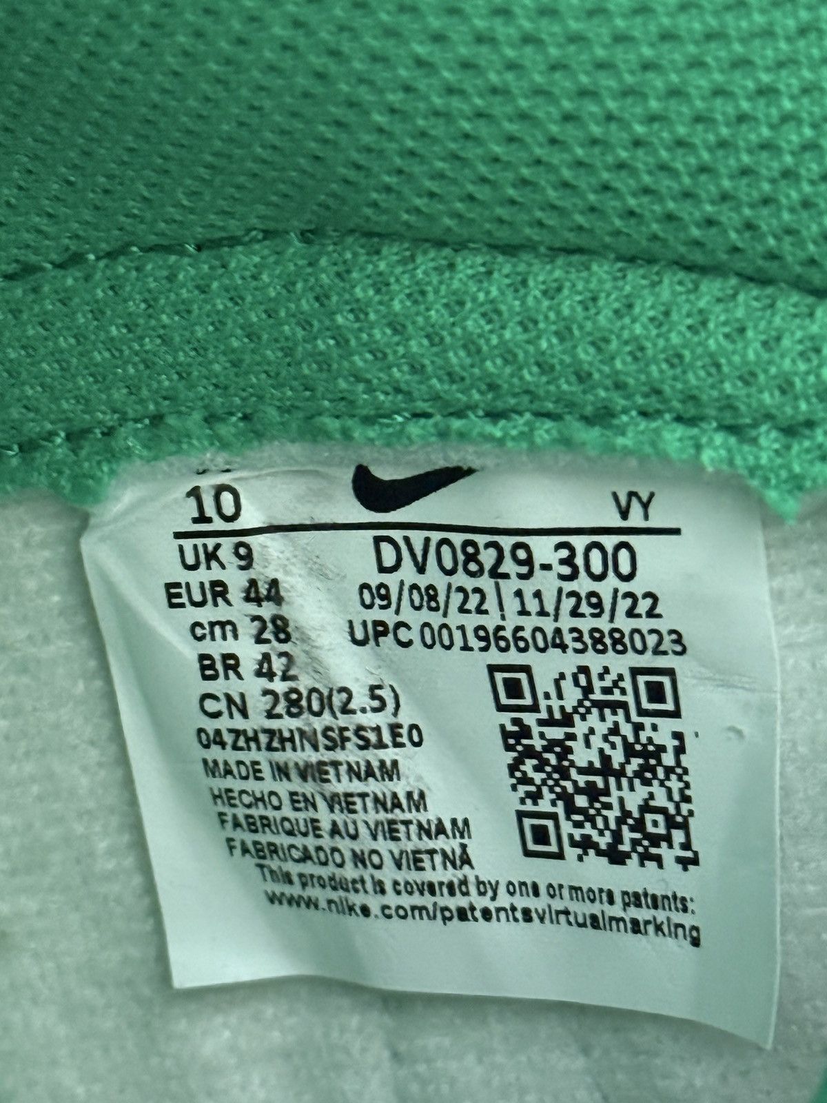 Nike Nike Dunk Hi Retro Bttys Size US 10 / EU 43 - 7 Thumbnail