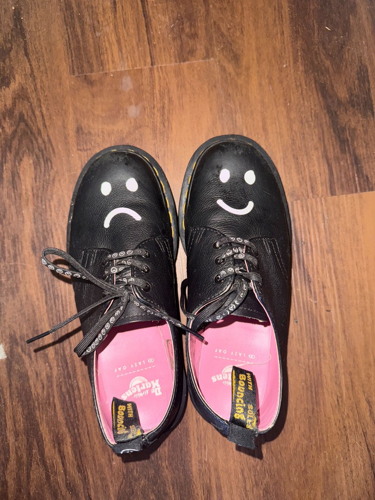 Dr. Martens Dr. Martens x Lazy Oaf Leather Oxfords Size US 6 / IT 36 - 6 Thumbnail