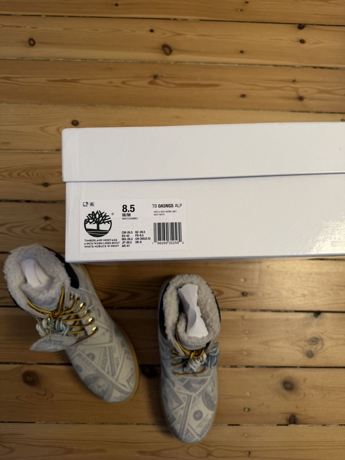 Maison Margiela × Supreme Supreme®/MM6 Maison Margiela/Timberland Money 6 Boot Size US 8.5 / EU 41-42 - 6 Thumbnail