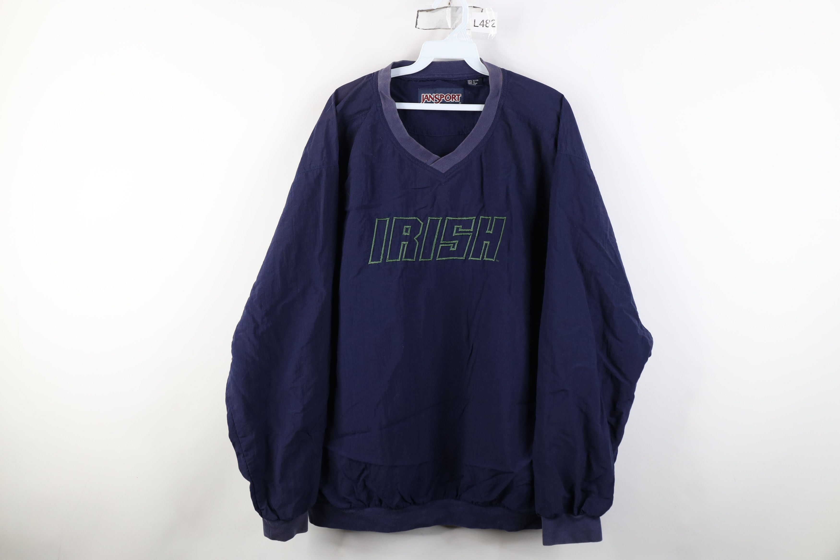 Vintage Vintage 90s Dame University Pullover Windbreaker Jacket Size US XL / EU 56 / 4 - 1 Thumbnail