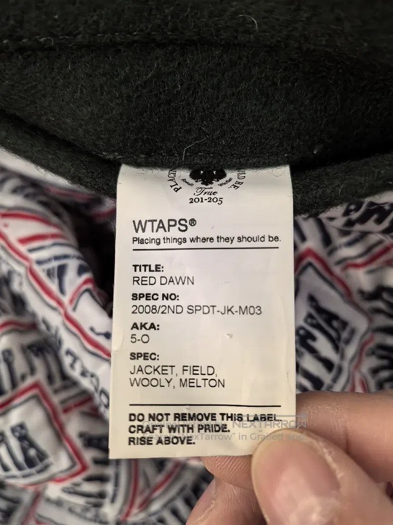 Wtaps Wtaps Military-style wool jacket Size US XL / EU 56 / 4 - 5 Thumbnail