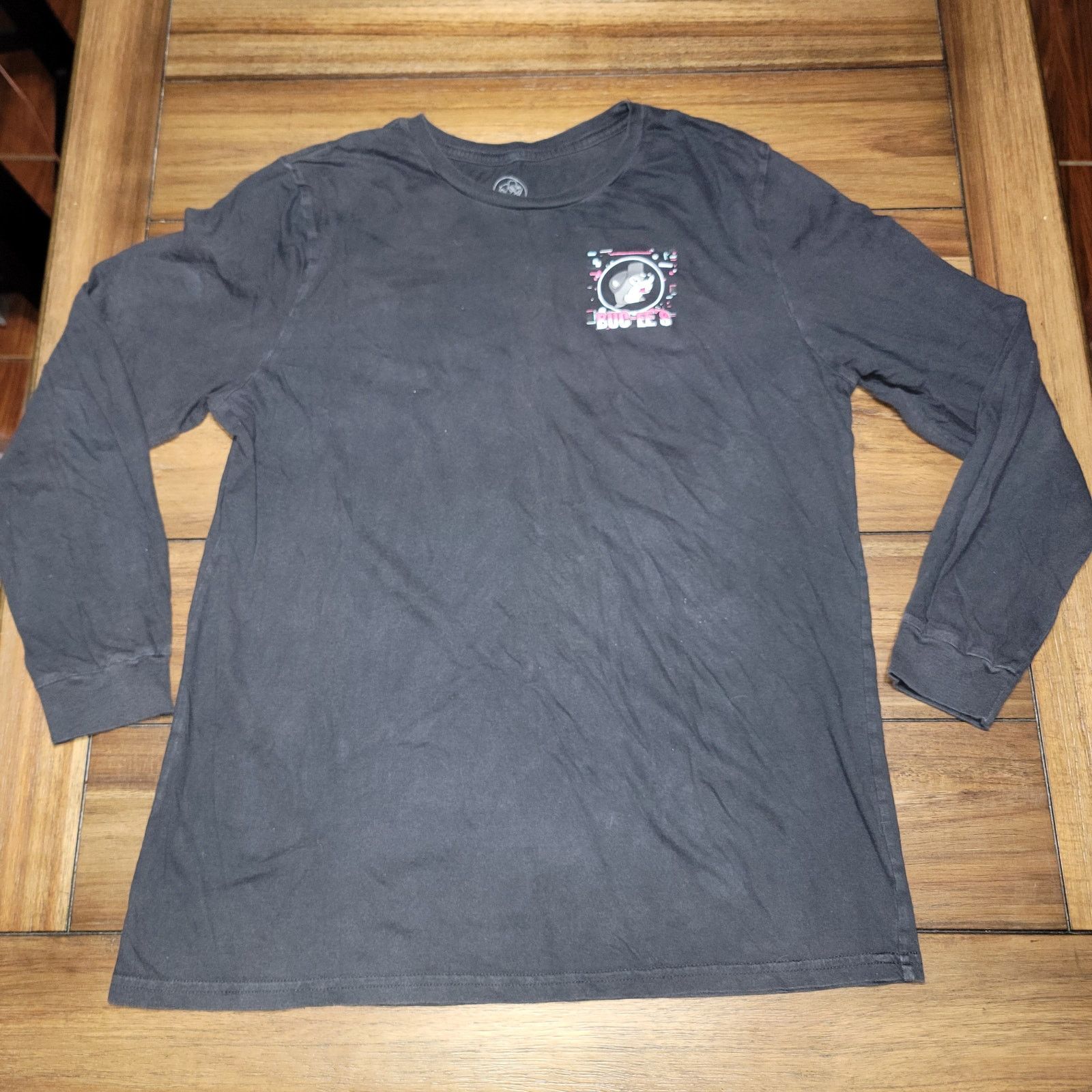 Other Buc-ee's LS Black Unisex Tee Retro 4 Squares - Size Large Size L / US 10 / IT 46 - 4 Thumbnail