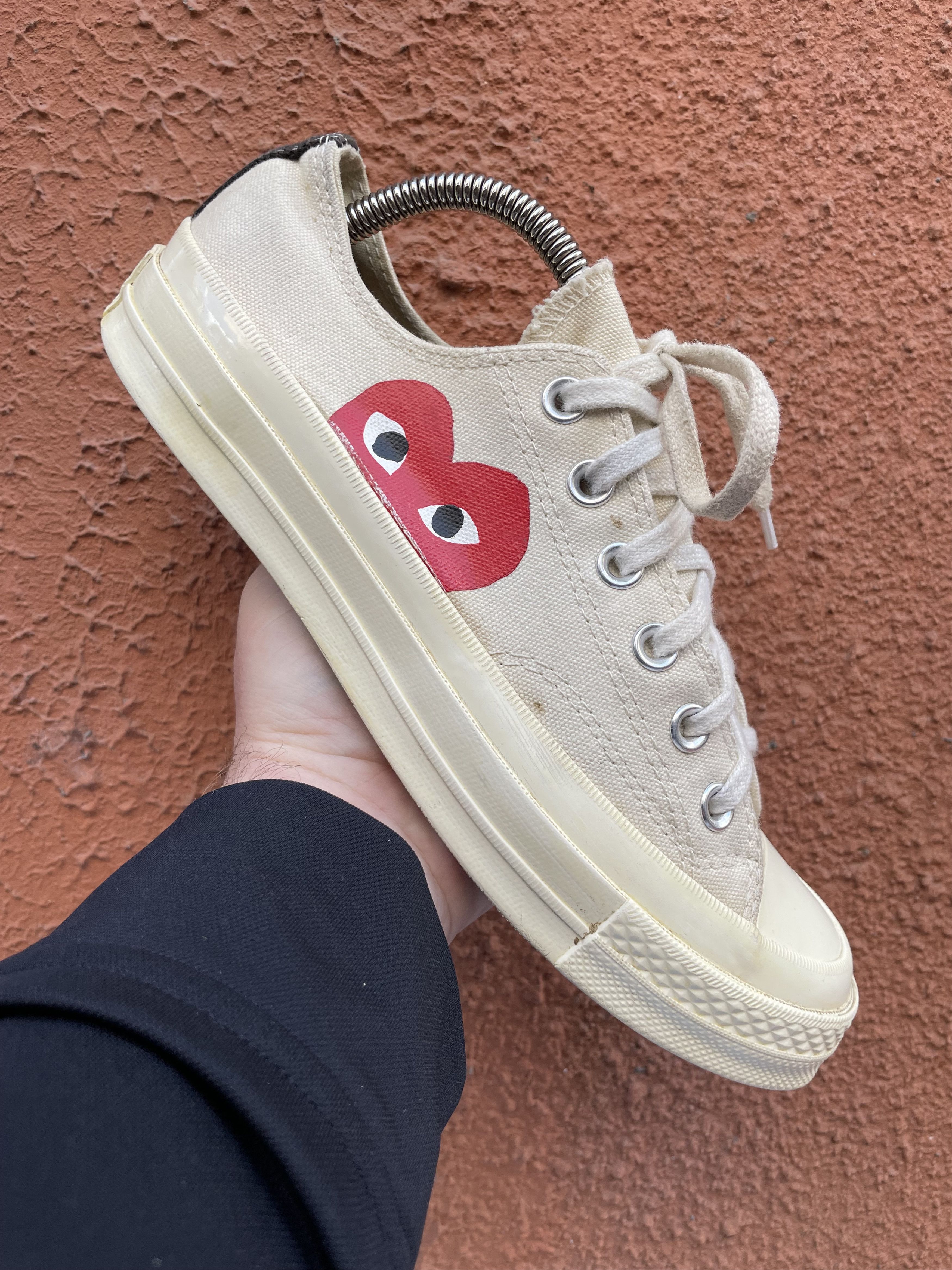 Comme des Garcons × Converse Rare Converse Comme Des Garçon all star shoes Size US 6 / EU 39 - 1 Thumbnail