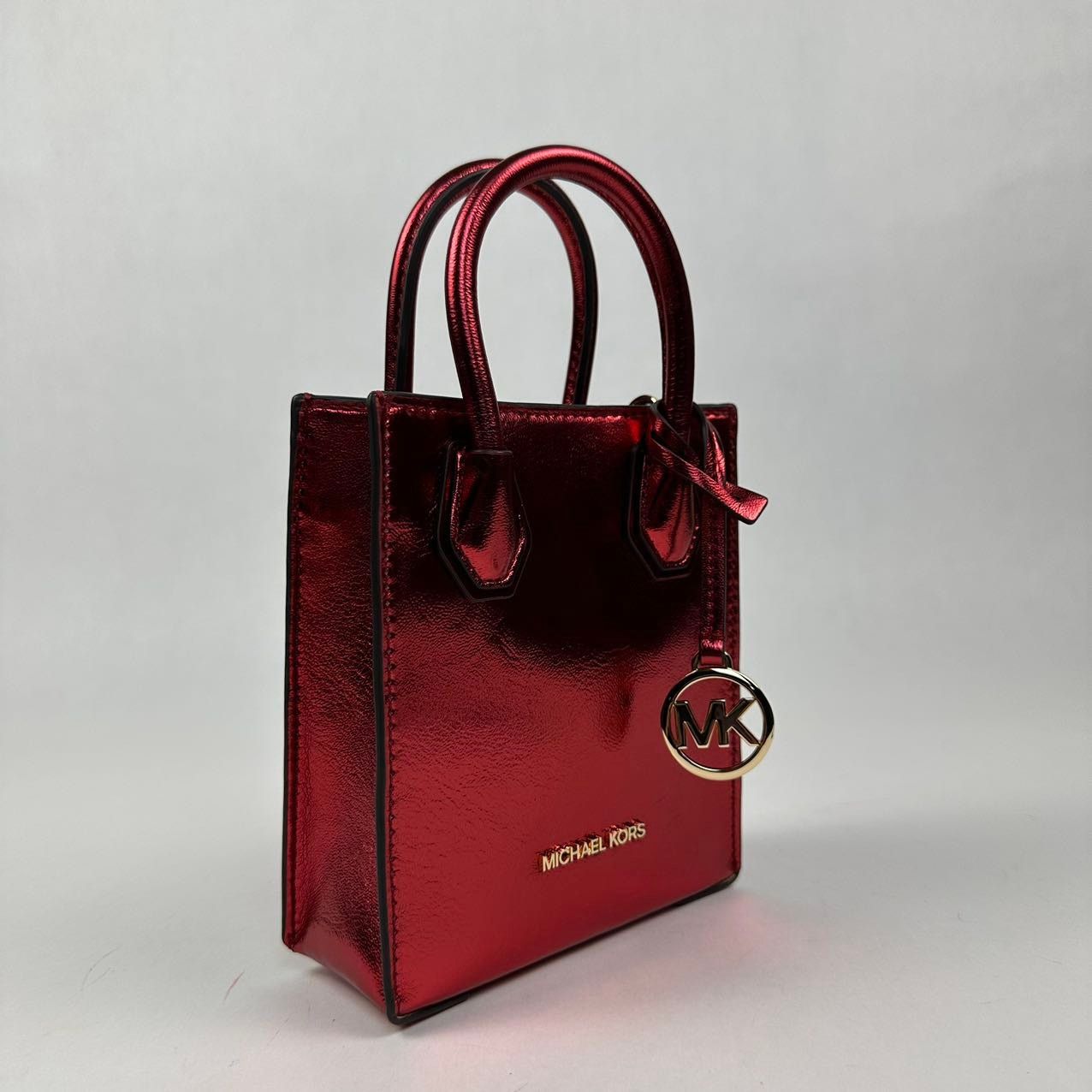 Michael Kors MICHAEL KORS 35H3GM9C0M Mercer Extra-Small Patent Crossbody Size ONE SIZE - 6 Thumbnail