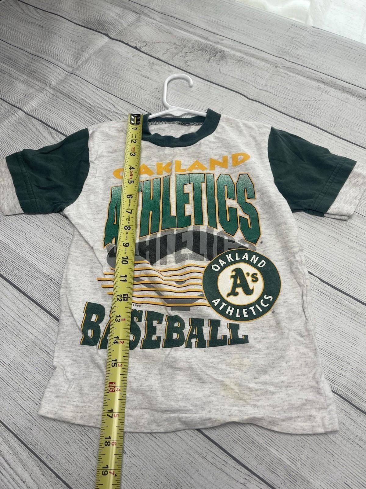 Other Vintage 90s Oakland A’sShirt Youth XS 1993 Size ONE SIZE - 4 Thumbnail