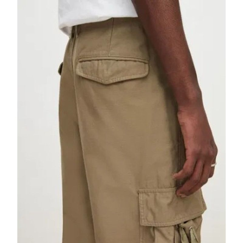 Allsaints ALLSAINTS Military Green Kora Trousers Straight Fit Cargo 32 Size US 32 / EU 48 - 3 Thumbnail