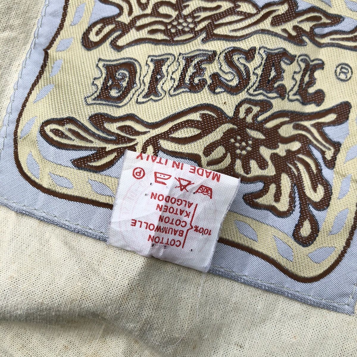 Diesel × Vintage DIESEL Embroidery Logo Light Long Jacket Size US M / EU 48-50 / 2 - 12 Thumbnail