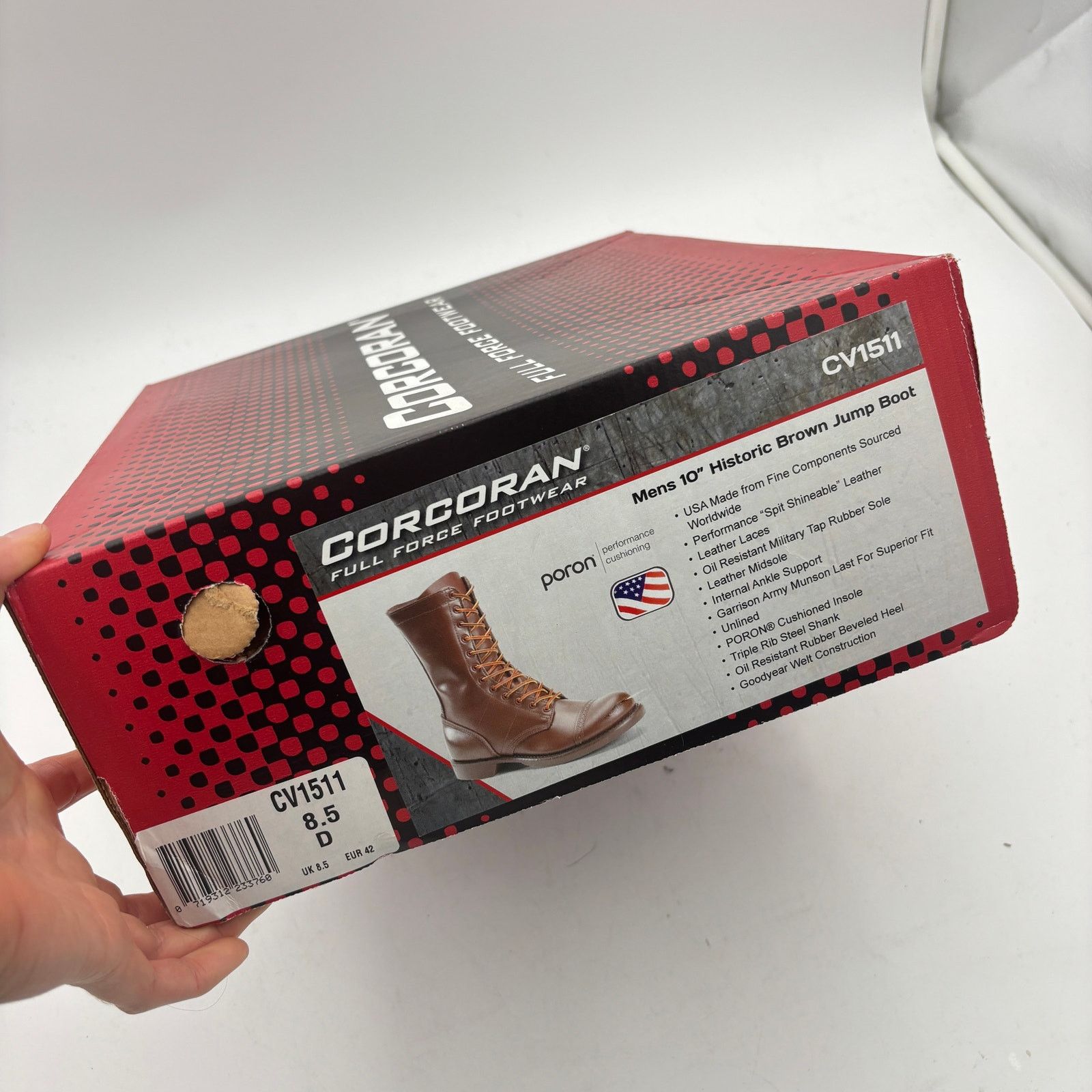 Corcoran NEW Corcoran CV1511 Historic 10" Brown Jump Boots 8.5 D Size US 8.5 / EU 41-42 - 11 Thumbnail