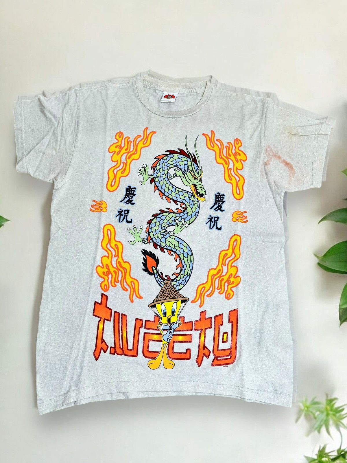 Disney × Vintage × Warner Bros 1999 Tweety Disney Warner Bros 90’s Vintage T-Shirt Size US S / EU 44-46 / 1 - 2 Thumbnail