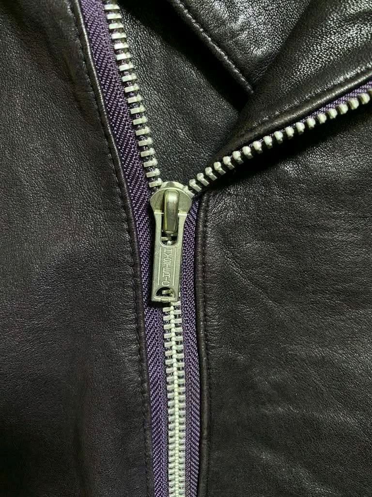 Hysteric Glamour HYSTERIC GLANOUR DOUBLE BIKER JACKET LEATHER Size S / US 4 / IT 40 - 8 Thumbnail