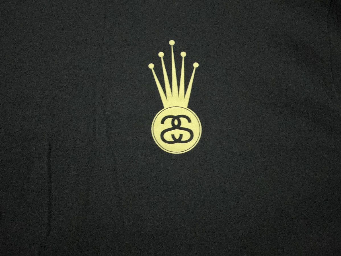 Stussy Stussy Crown Double S Navy Tee size L Size US L / EU 52-54 / 3 - 2 Thumbnail