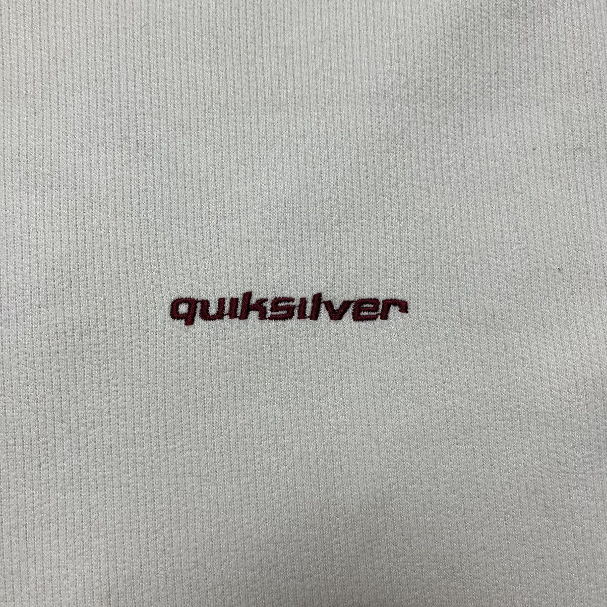 Quiksilver Vintage Quiksilver Ribbed Big Logo Longsleeve Streetwear Y2K Size US XXL / EU 58 / 5 - 3 Thumbnail