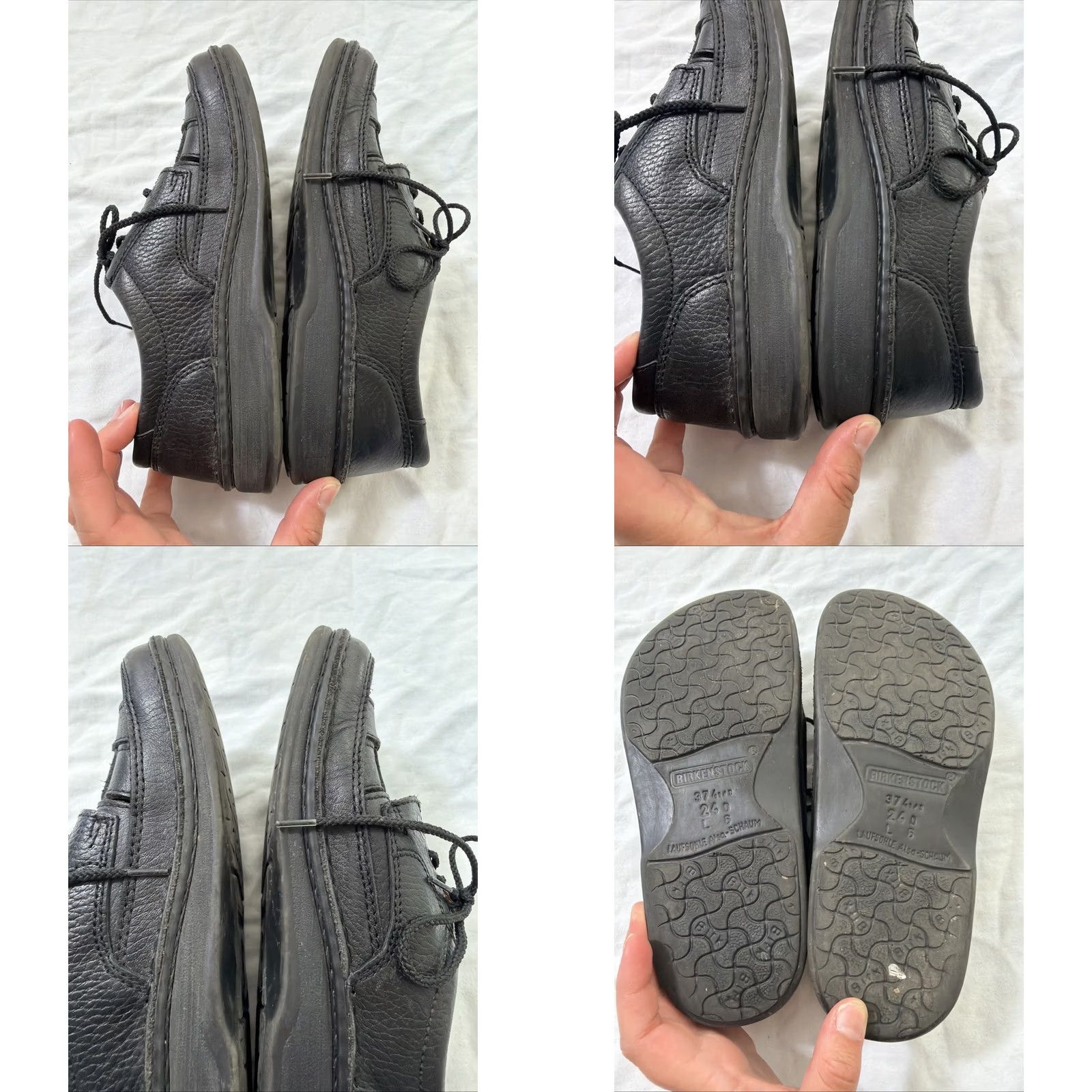 Birkenstock Birkenstock Womens Fisherman Lace Up Flats Black Leather 6 37 Shoes Sandal Adults Womens Size US 6 / IT 36 - 10 Thumbnail