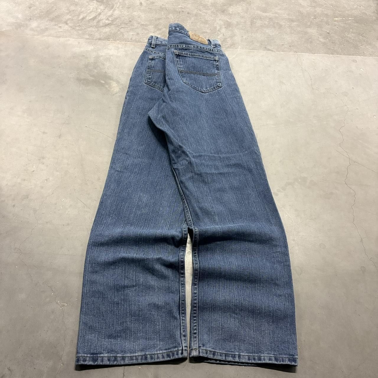 Vintage Crazy Vintage Y2K/2000s Dark Wash Skater Style workwear Denim Jeans! Size US 36 / EU 52 - 6 Thumbnail