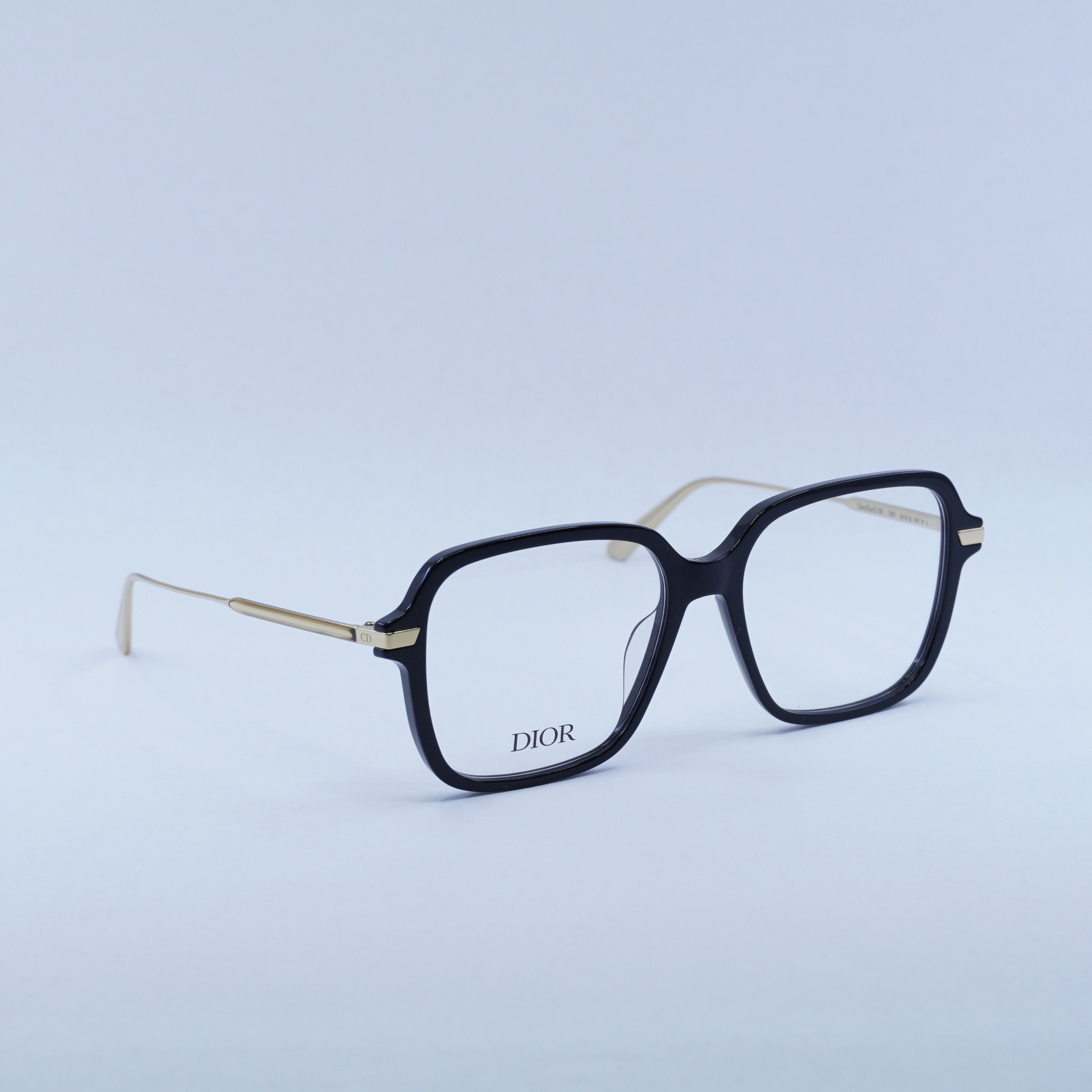 Dior Dior GEMDIORO S5I 1200 Eyeglasses Black 54mm Square Frame Size ONE SIZE - 8 Thumbnail
