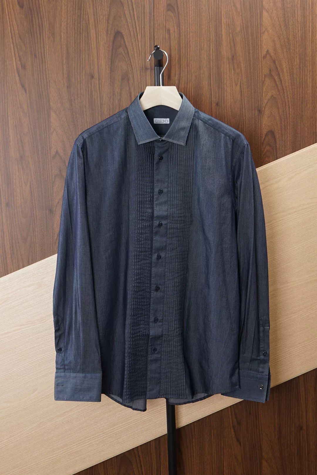 Zilli Zilli Cotton Men's Dress Shirt Sale Size US XS / EU 42 / 0 - 1 Thumbnail