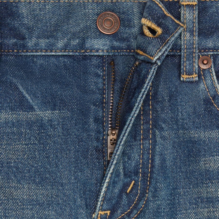 Celine o1loc1c1124 Pants in Denim Size 32" / US 10 / IT 46 - 4 Thumbnail