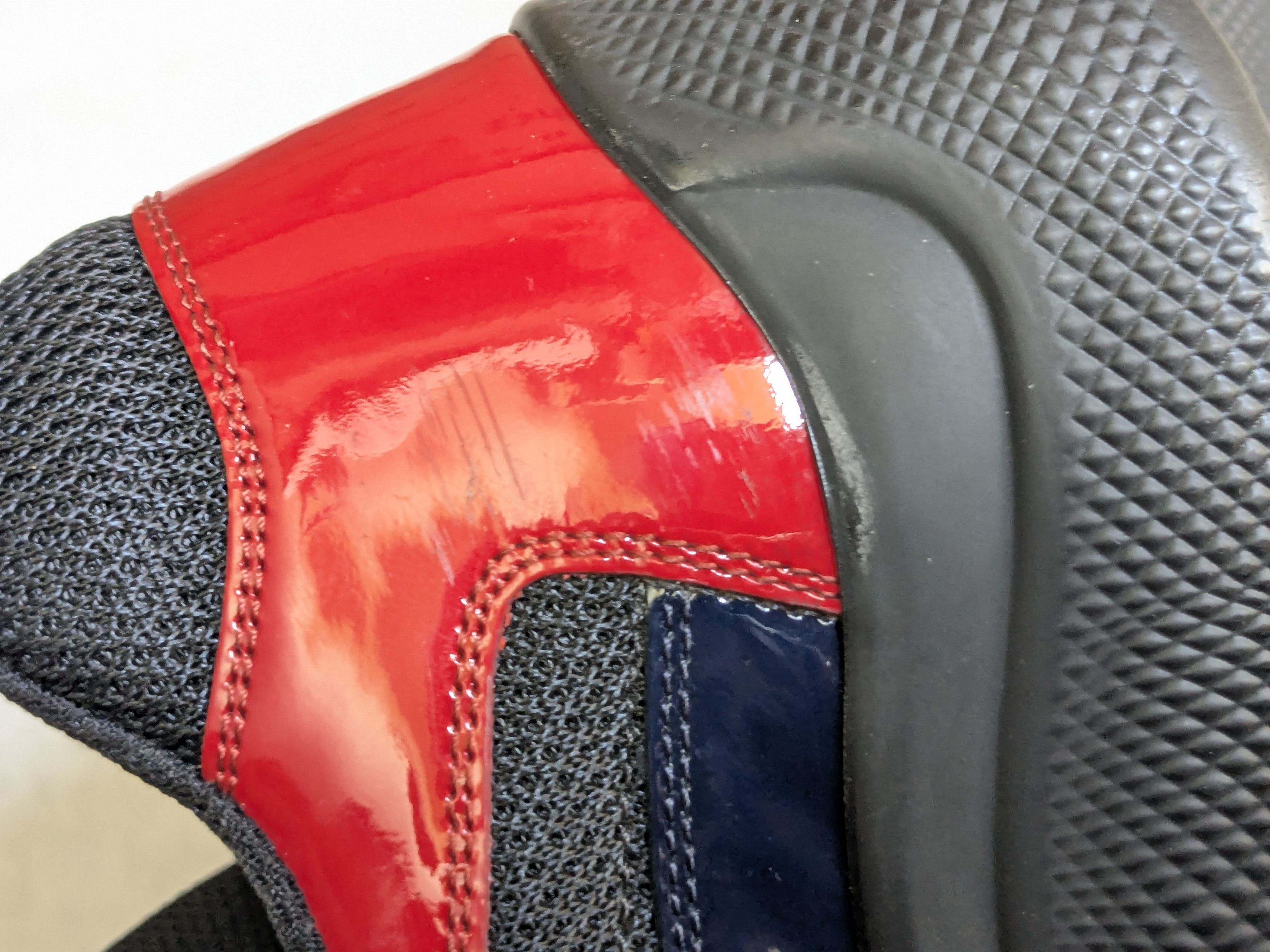 Prada Prada America's Cup Sneakers Navy Blue Black 10 Red Low Size US 10 / EU 43 - 11 Thumbnail