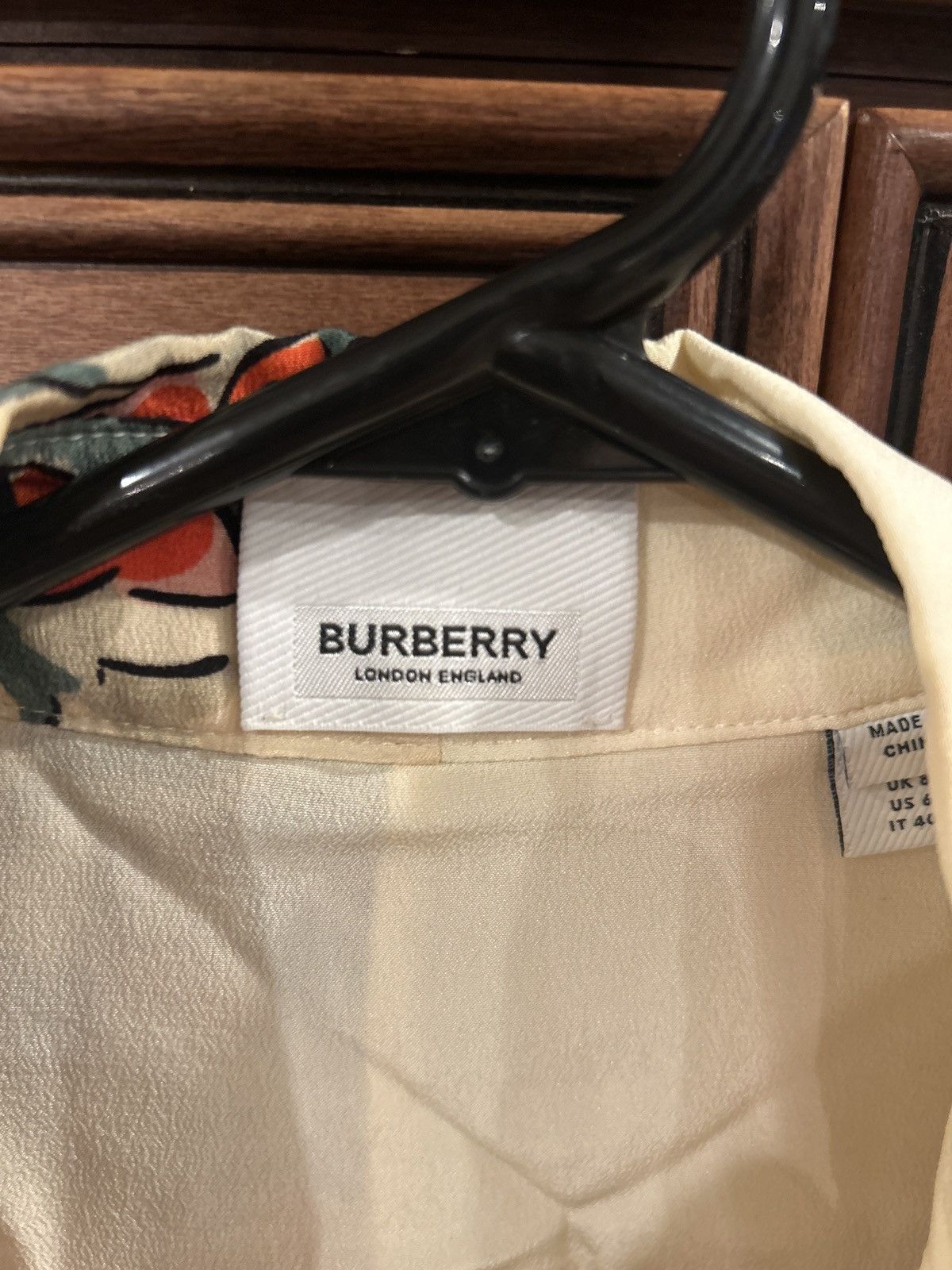 Burberry Burberry Silk Runway Shirt Size US S / EU 44-46 / 1 - 4 Thumbnail