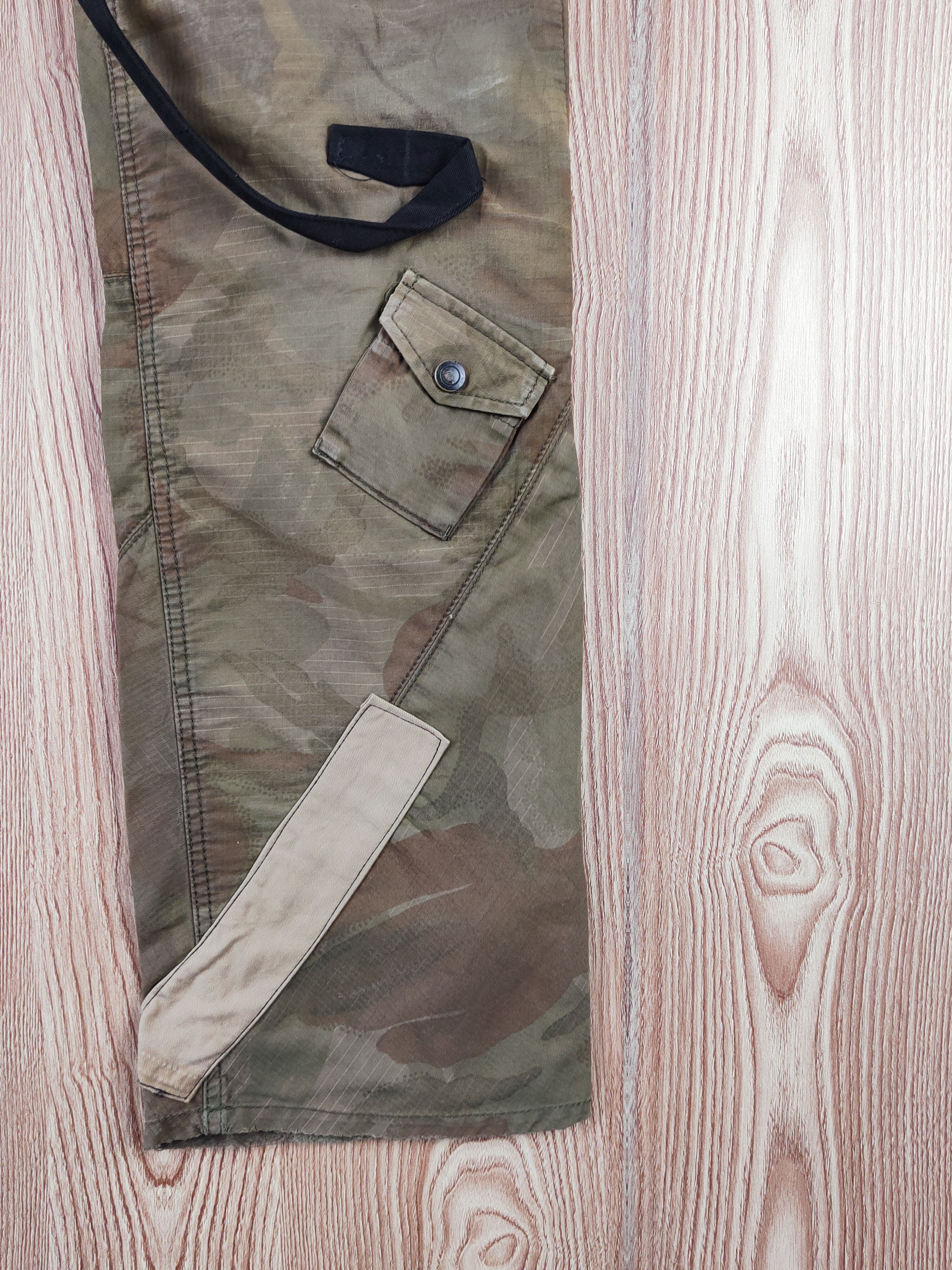 Japanese Brand Bexist Camo faded reworked patchwork vtg Cargo Pants #W015 Size US 32 / EU 48 - 6 Thumbnail