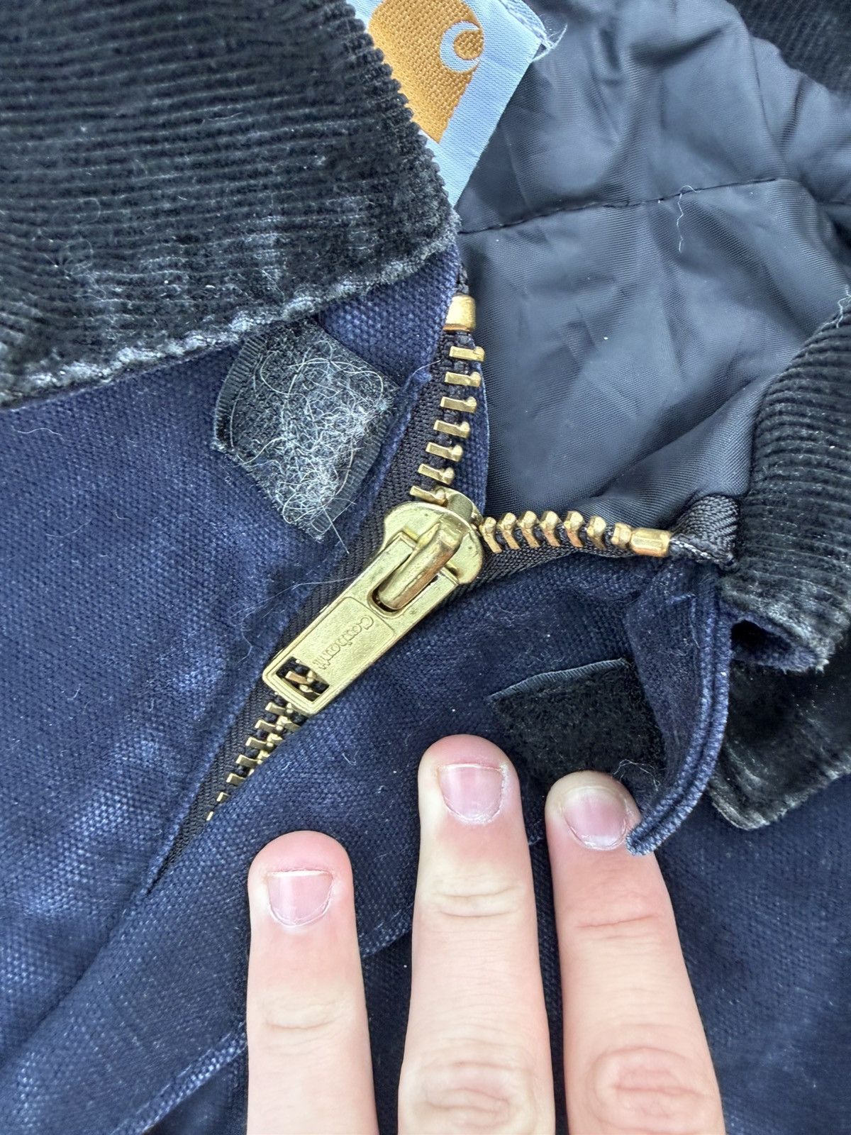Carhartt Vintage 90-s CARHARTT DETROIT JACKET VERY THICK SIZE XXL Size US XXL / EU 58 / 5 - 5 Thumbnail