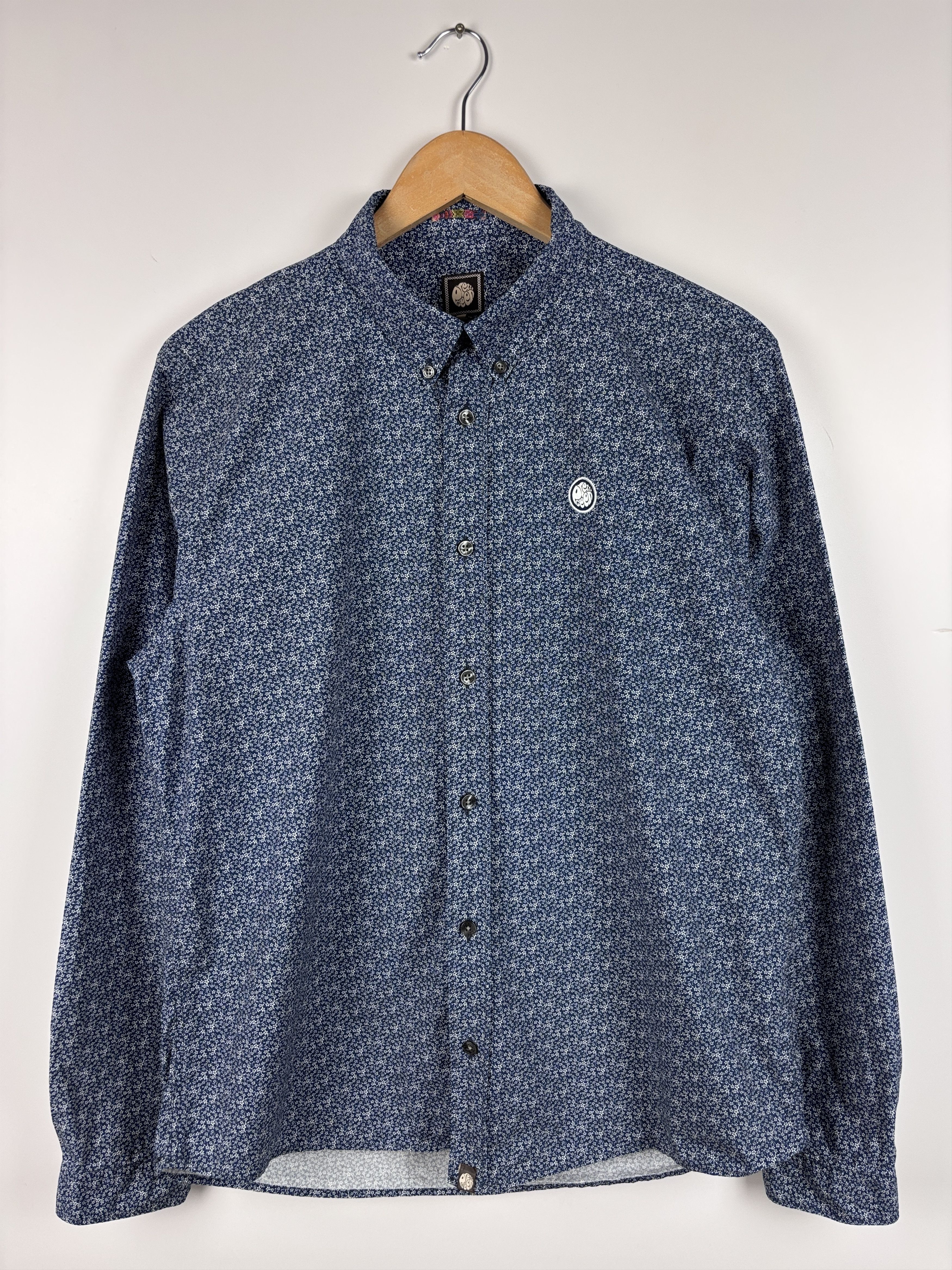 Pretty Green Pretty Green Button Down Floral Long Sleeve Shirt L Size US L / EU 52-54 / 3 - 1 Thumbnail