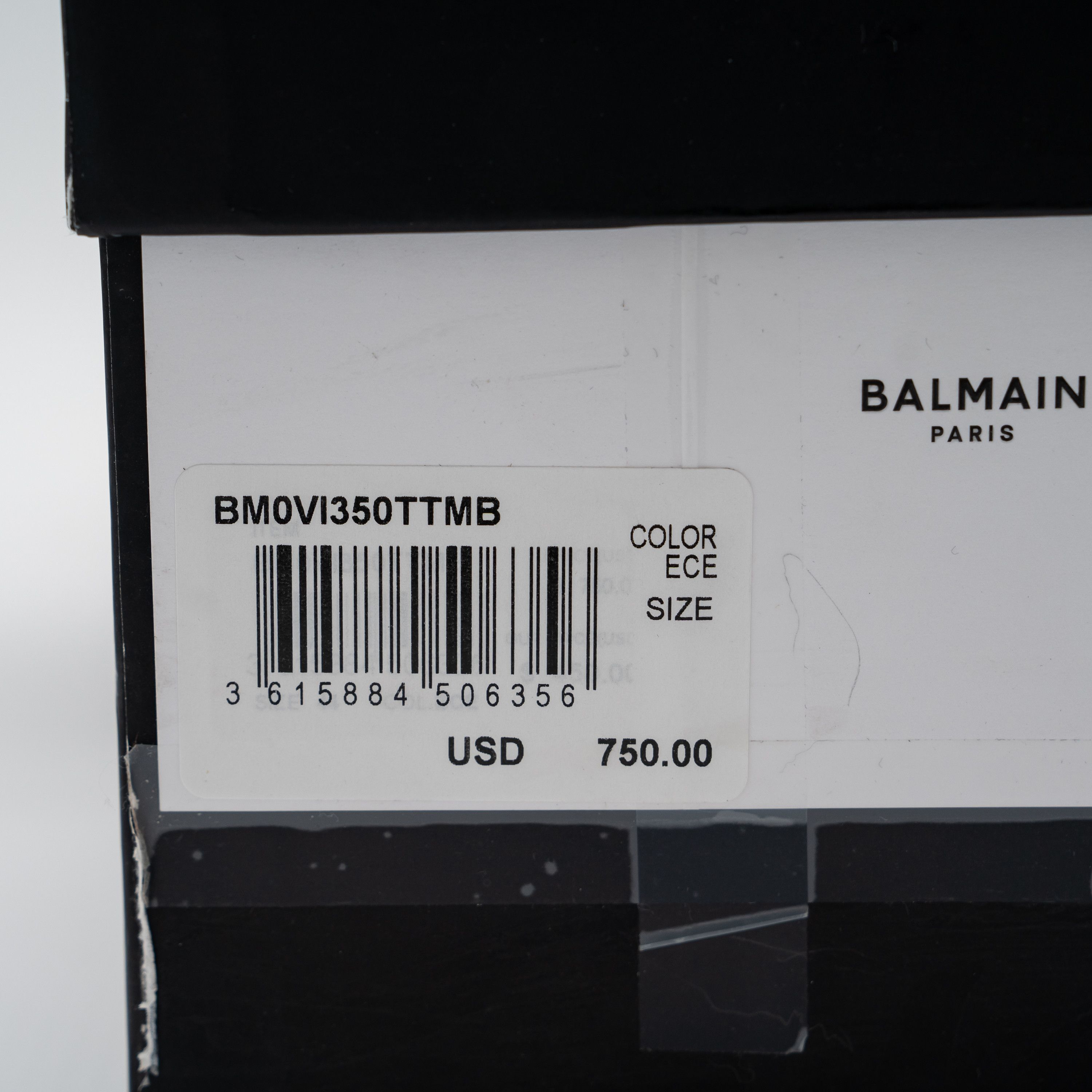 Balmain 44 11 US Balmain B-East White Black Blue Silver Sneakers Size US 11 / EU 44 - 18 Thumbnail