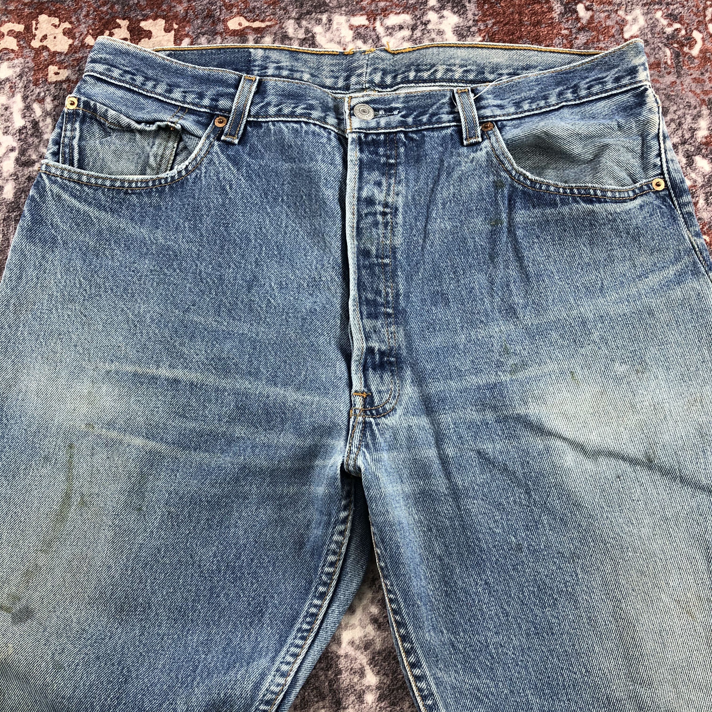 Levi's 90s Vintage Levis 501 Jeans-JM2627 Size US 35 - 3 Thumbnail