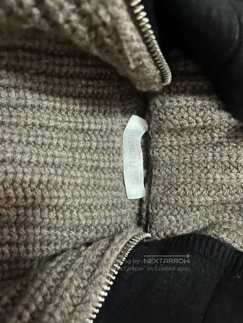 Helmut Lang Helmut Lang High-Neck Zip-Up Sweater Size US M / EU 48-50 / 2 - 6 Thumbnail
