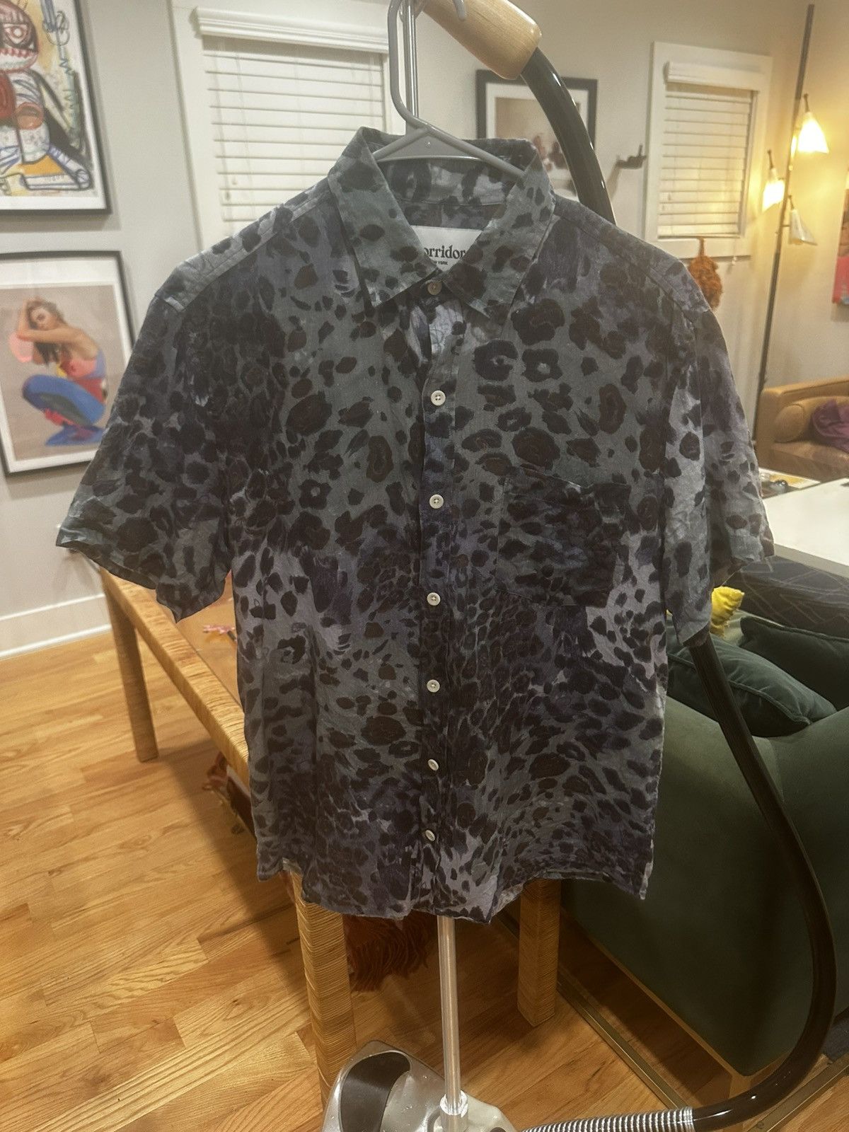 Corridor Corridor blue acid leopard print Size US S / EU 44-46 / 1 - 1 Thumbnail