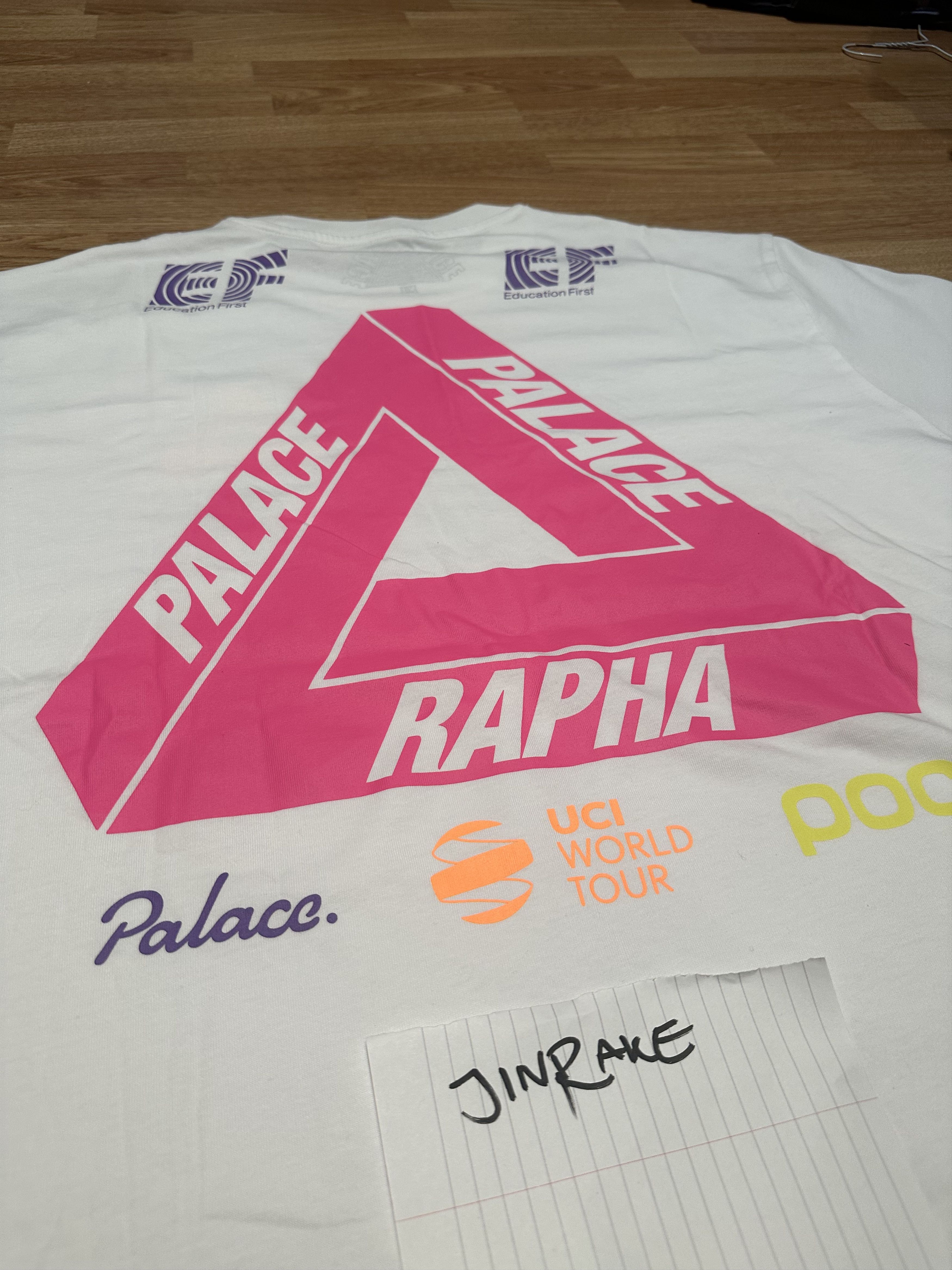 Palace × Rapha Palace Rapha Cannondale Off Bike T-shirt | Size XL | White Size US XL / EU 56 / 4 - 13 Thumbnail