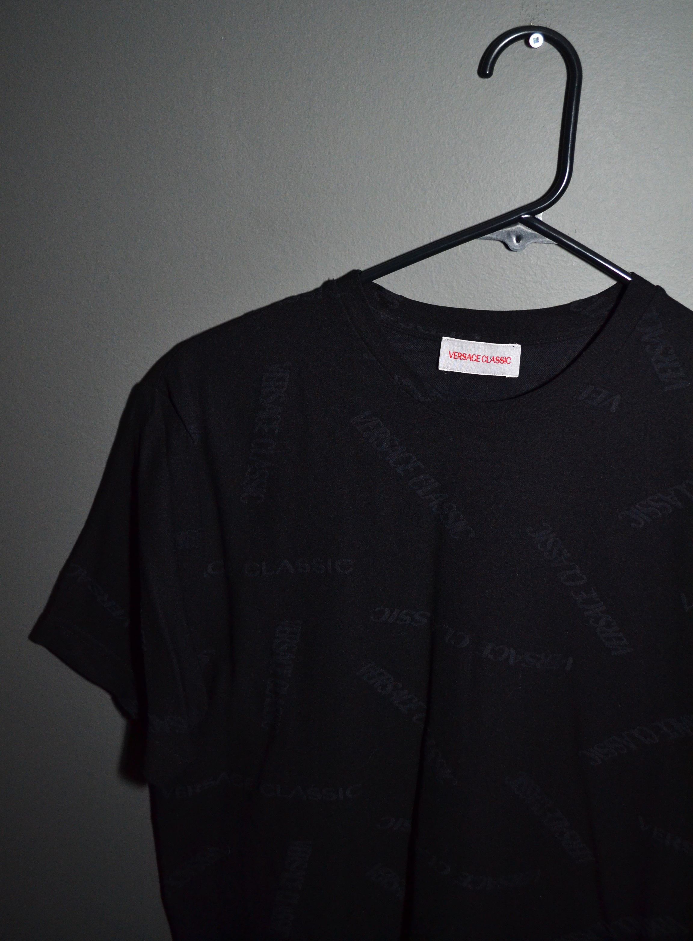 Versace × Vintage Versace Classic Pride Stretch T-shirt Poly Elastan All over Size US S / EU 44-46 / 1 - 3 Thumbnail