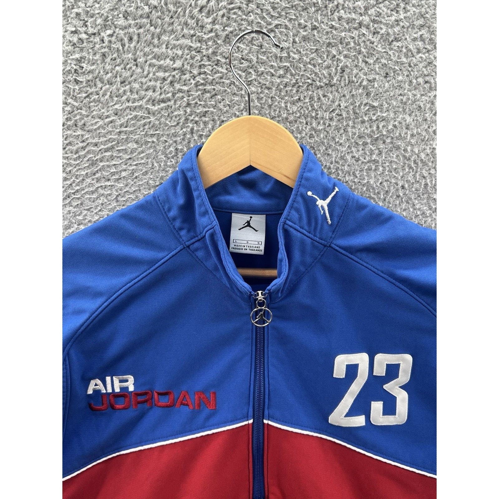 Jordan Brand Air Jordan Warm Up Shooting Jersey Blue Red Shirt Size Large Size US L / EU 52-54 / 3 - 5 Thumbnail