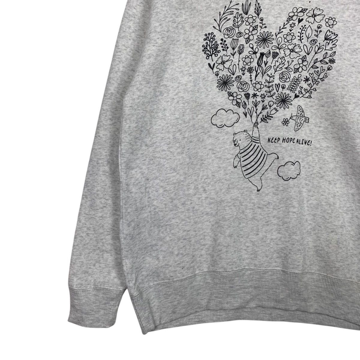 Japanese Brand Japanese Brand Art wave Love Bear Sweatshirt Size L / US 10 / IT 46 - 3 Thumbnail