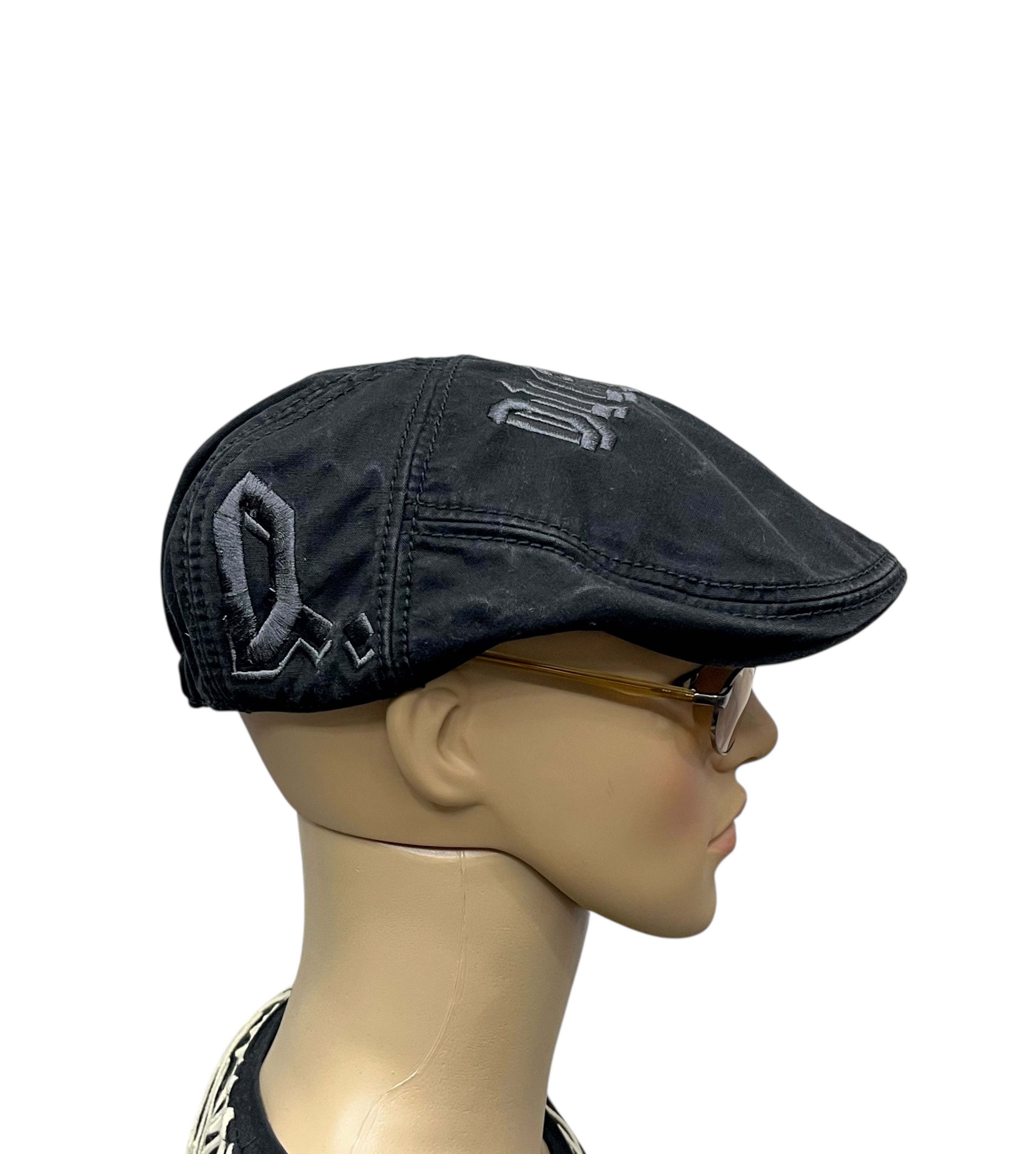 Diesel VERY RARE💥Vintage DIESEL BOLD EMBROIDERY Beretta Flat Cap Size ONE SIZE - 4 Thumbnail