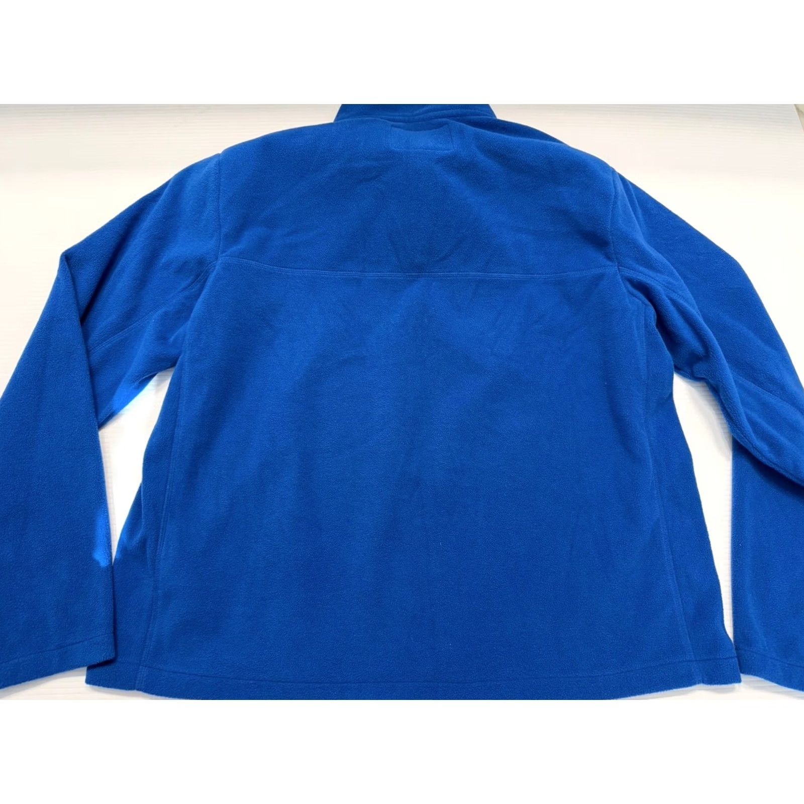 Lands' End Lands' End Blue Fleece Pullover Men XL 1/4 Zip Sweatshirt Regular Size Blue Mens Size US XL / EU 56 / 4 - 4 Thumbnail