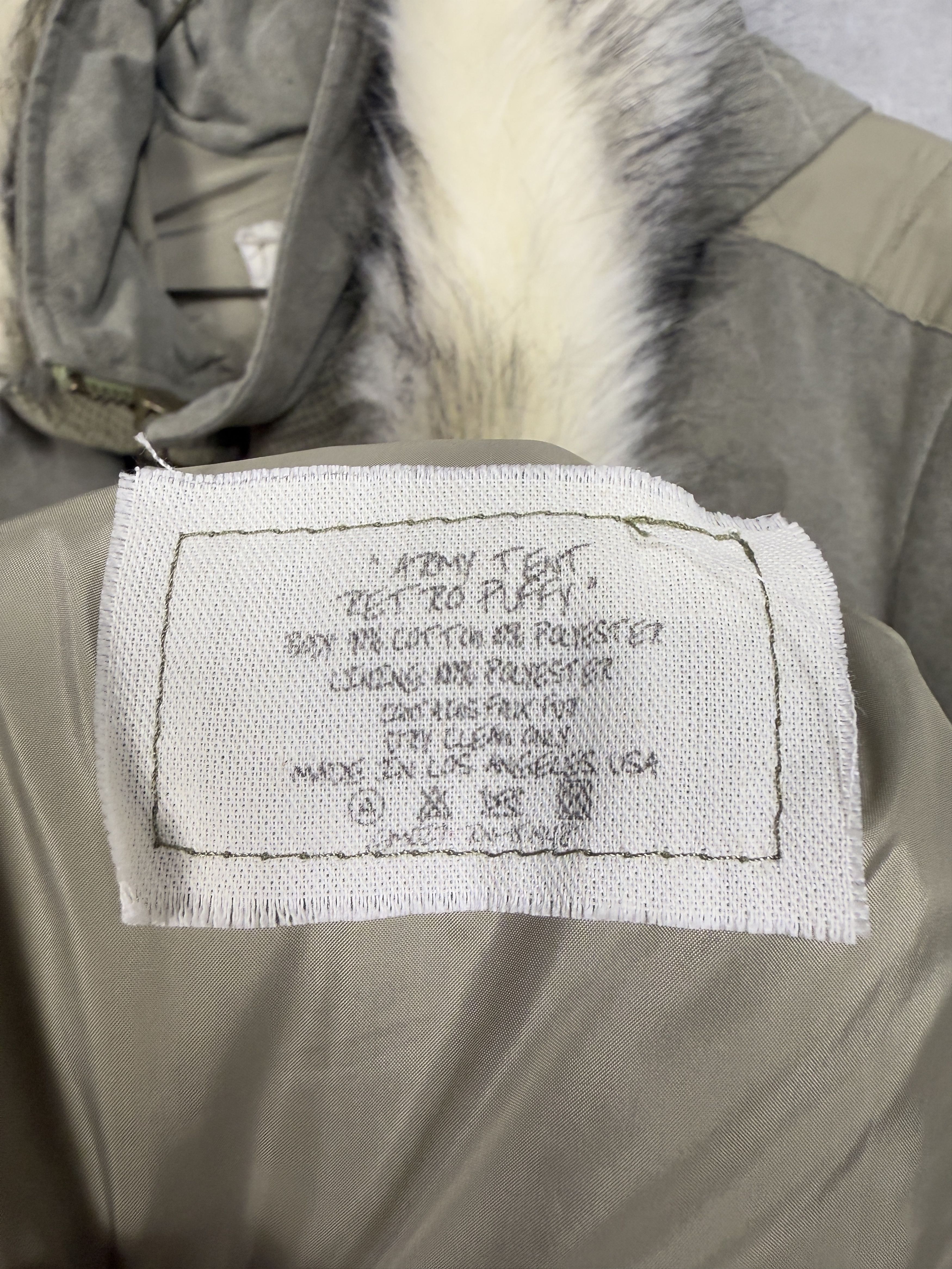 Greg Lauren Greg Lauren Army Tent Retro Puffy Parka Size US XXL / EU 58 / 5 - 8 Thumbnail