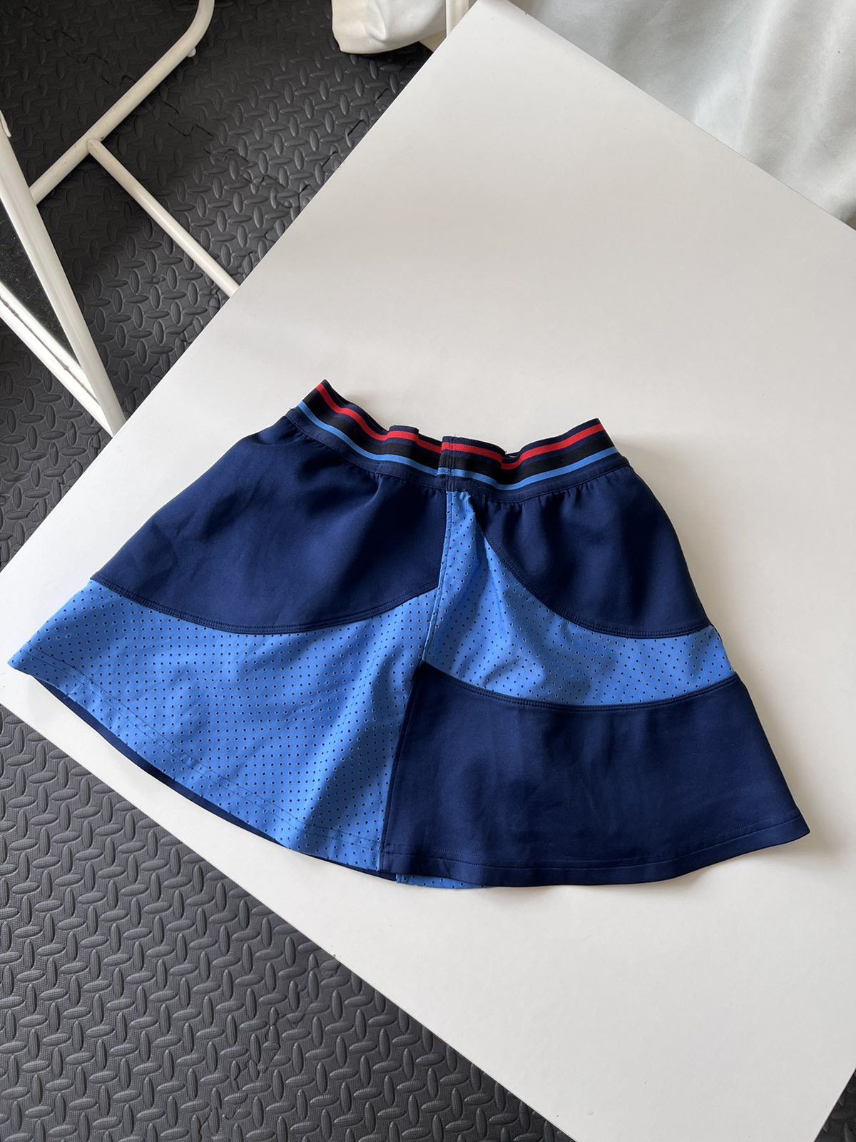 Stella McCartney Stella McCartney Blue Adidas Skirt Sz S Size 28" / US 6 / IT 42 - 3 Thumbnail